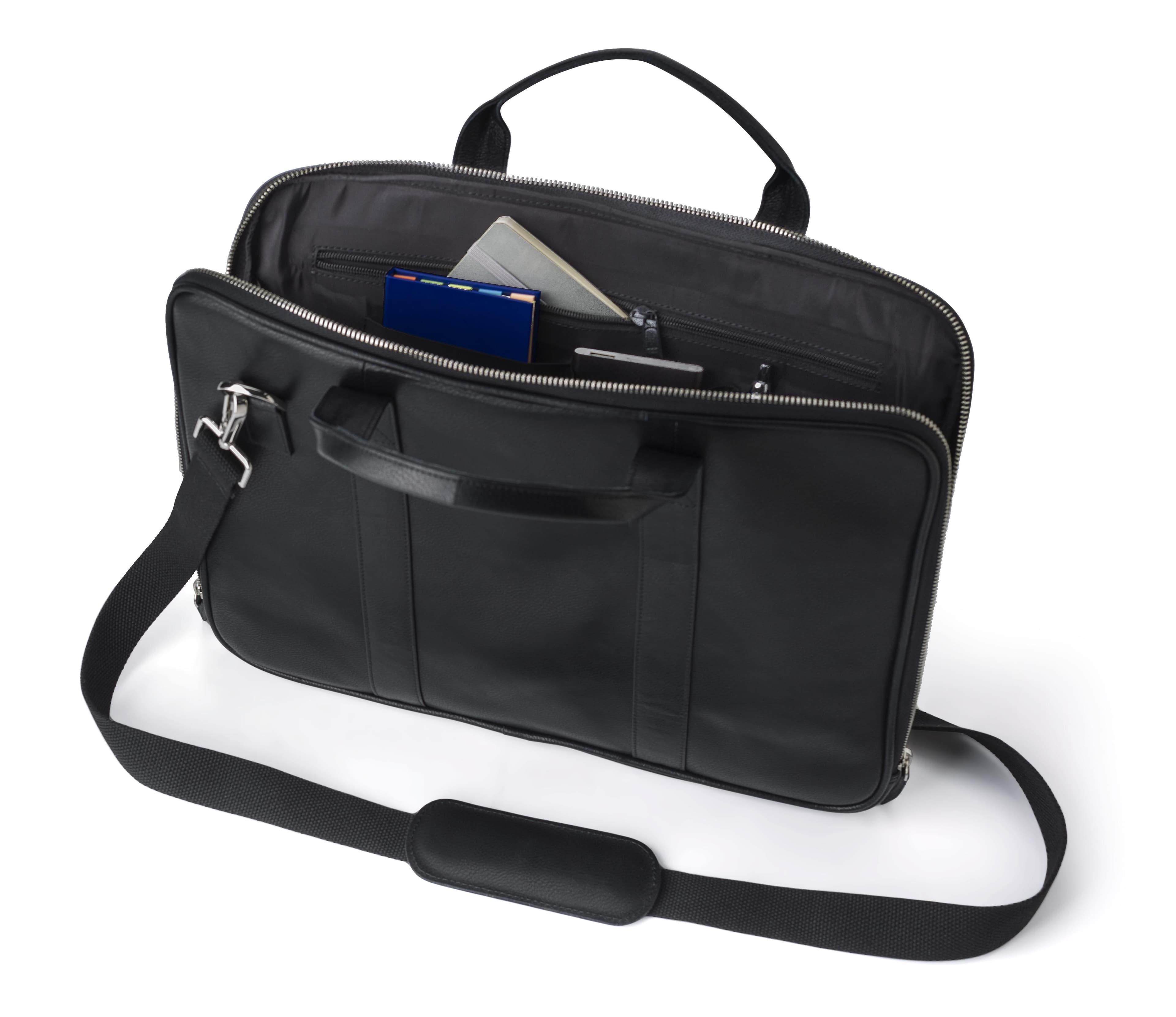 Leder-Laptoptasche Michael