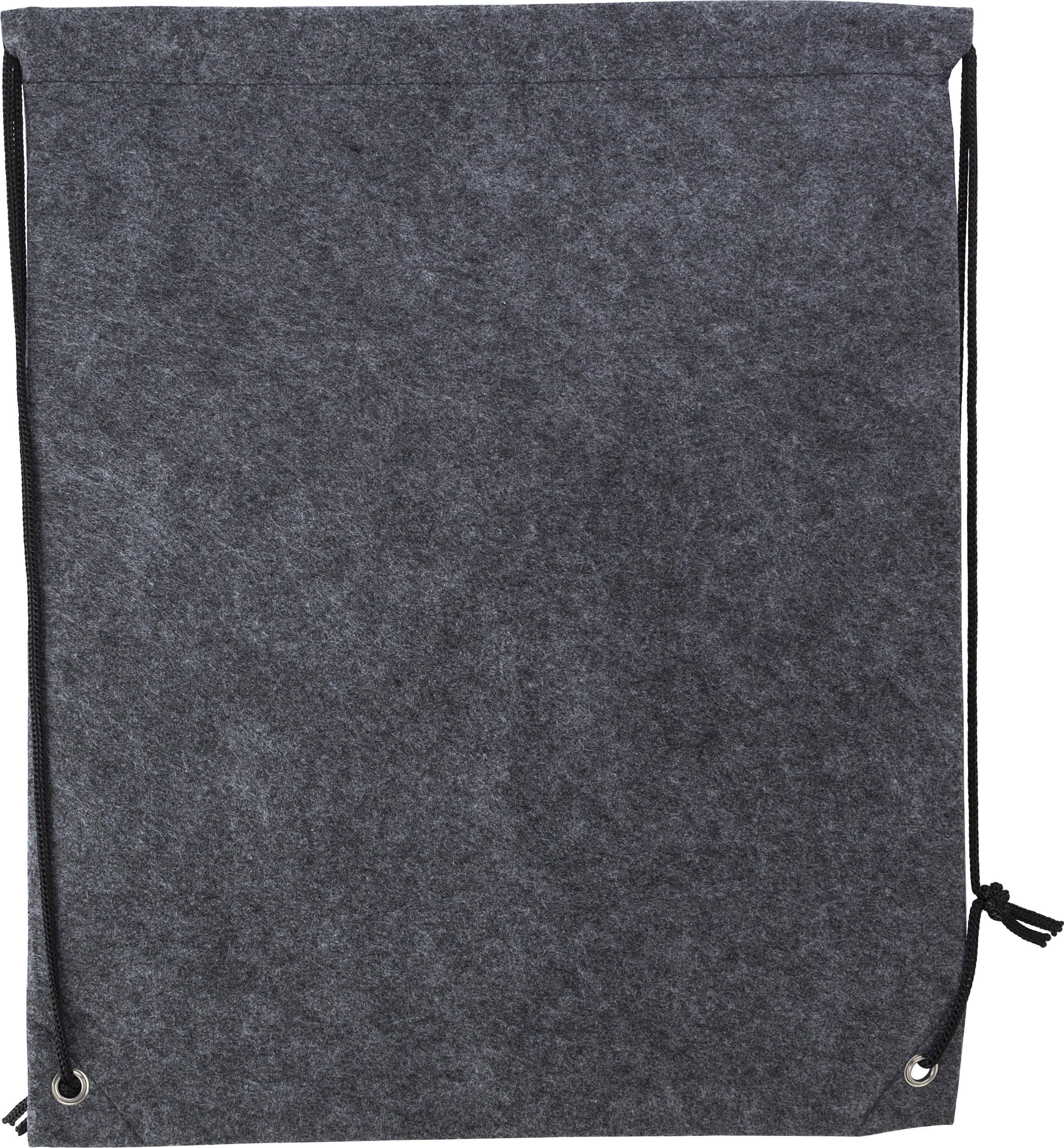 rPET-Filz-Rucksack mit Kordelzug Maya