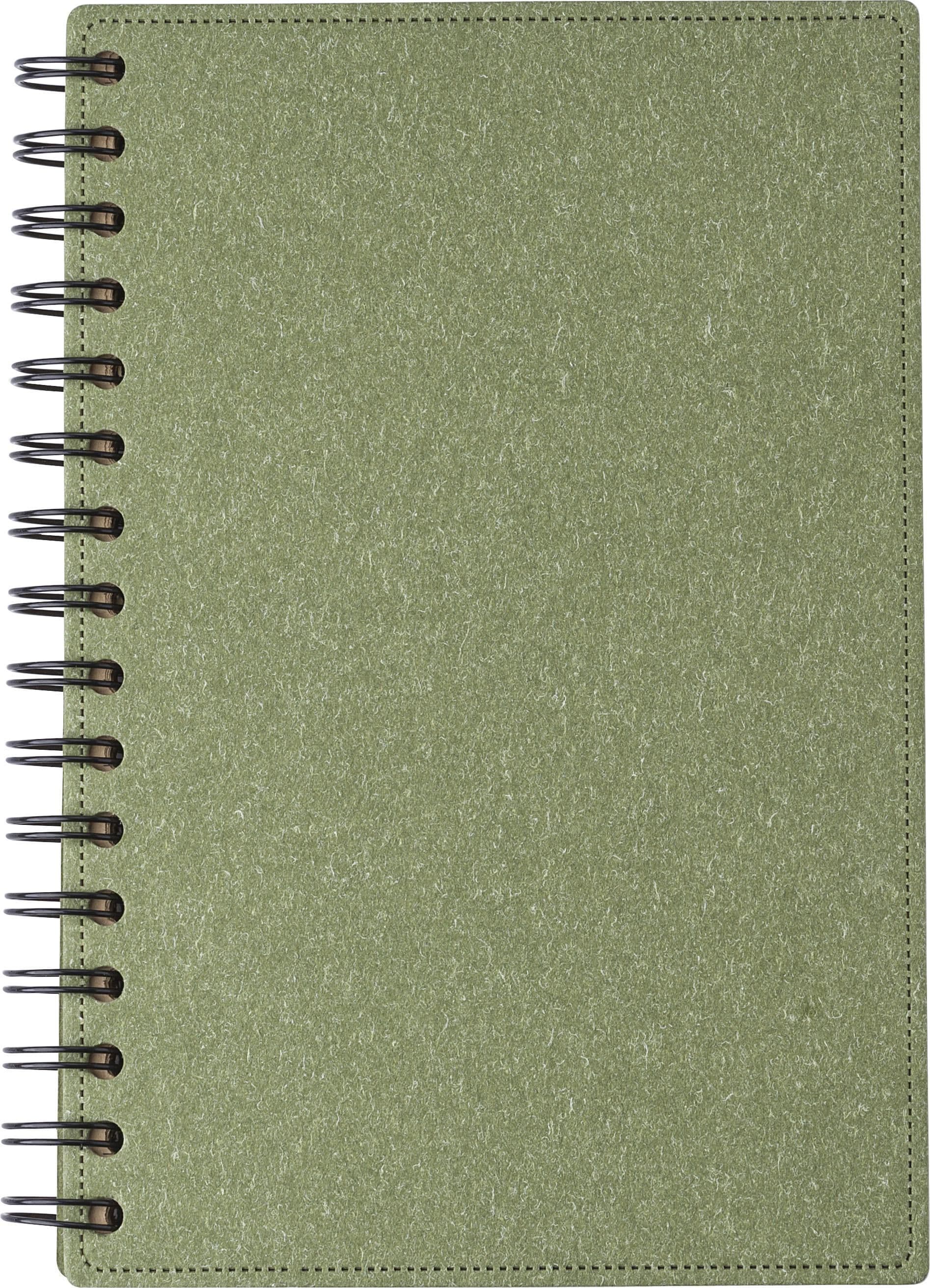 Hardcover-Notizbuch aus recyceltem Karton Caleb