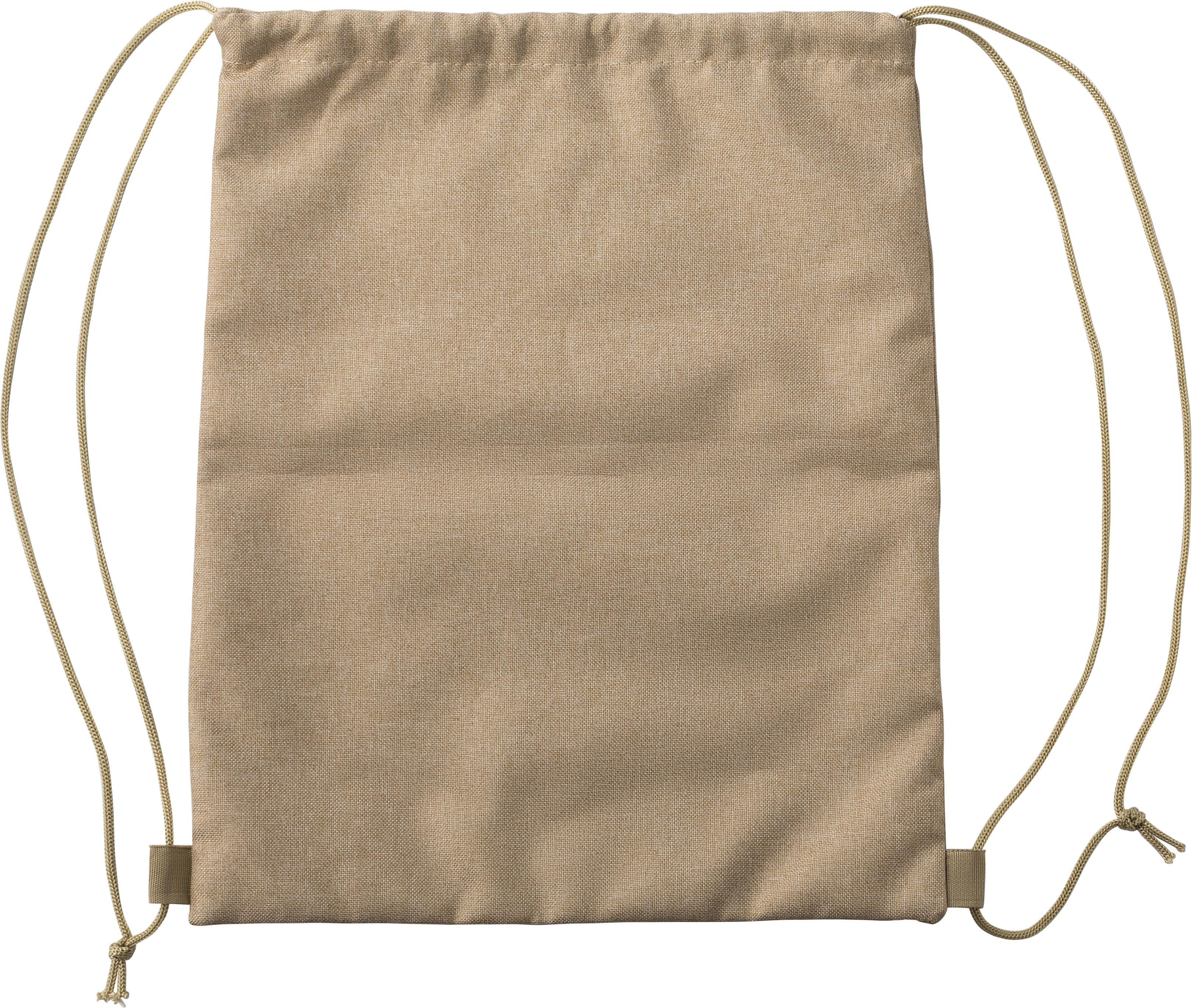 rPET-Polyester (600D) Kordelzugtasche Ansel