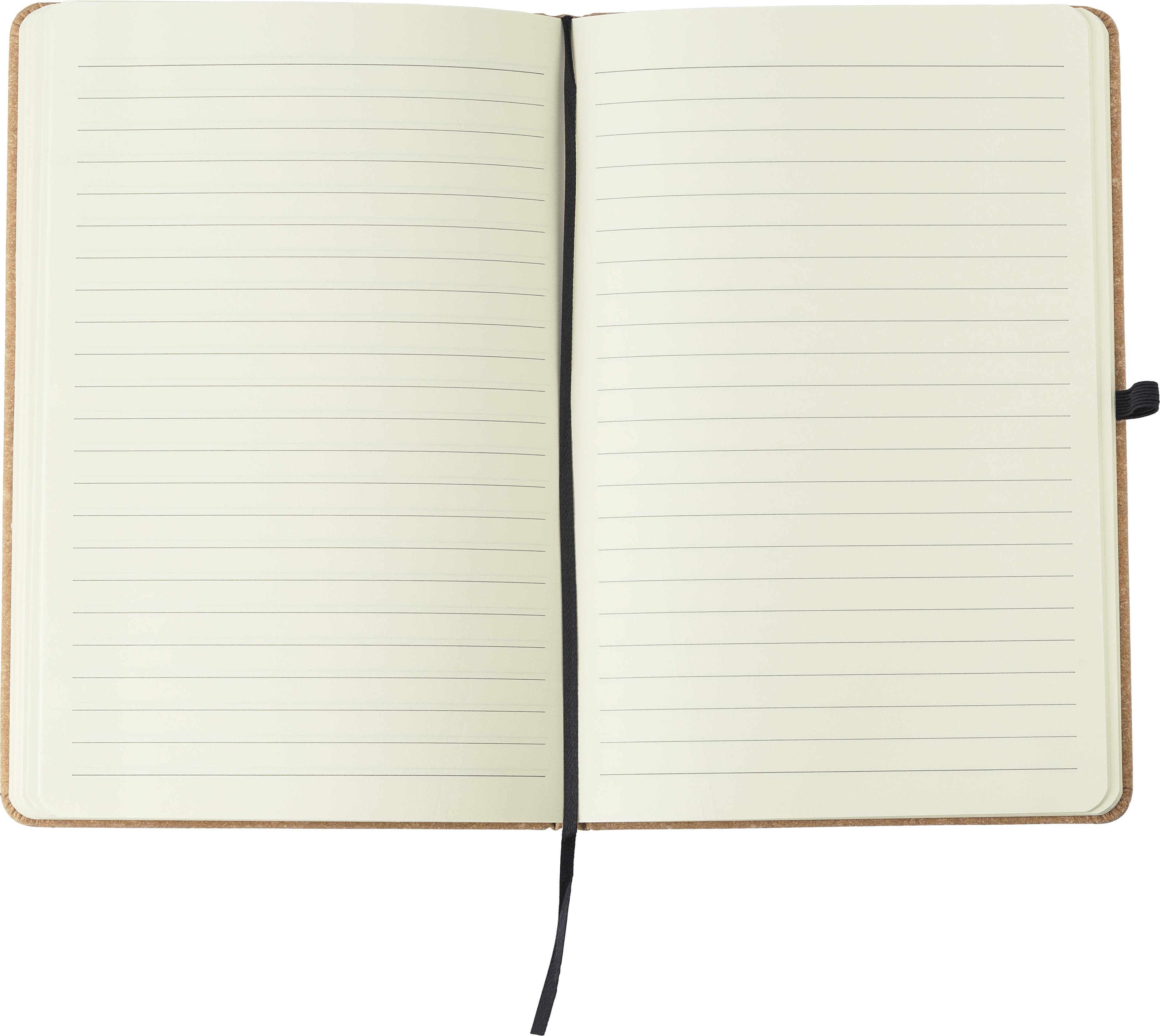 Notizbuch aus recyceltem Leder (A5) Gianna Original