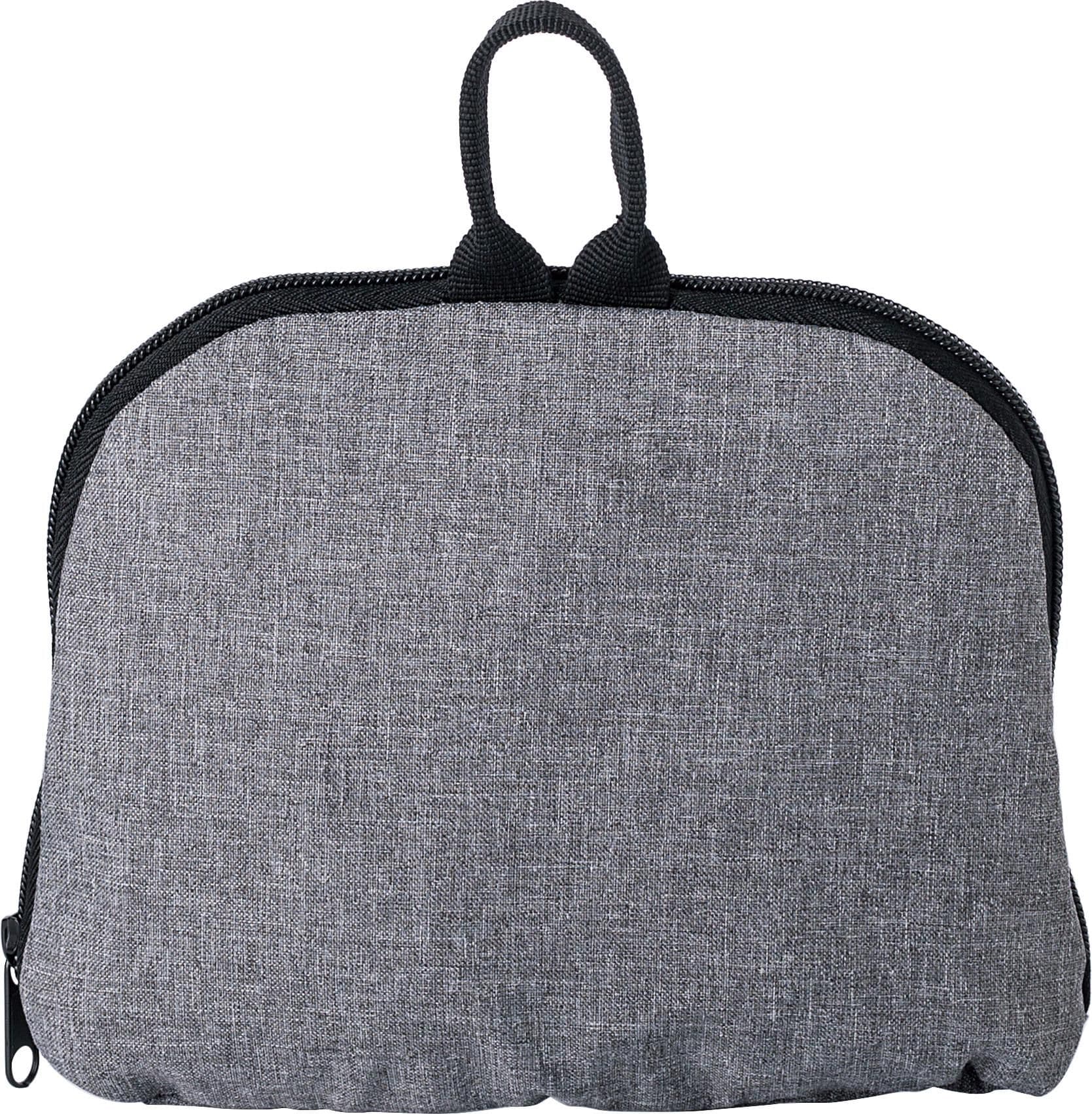 300D Zweifarbiger faltbarer Rucksack mit Kordelzug Camilla