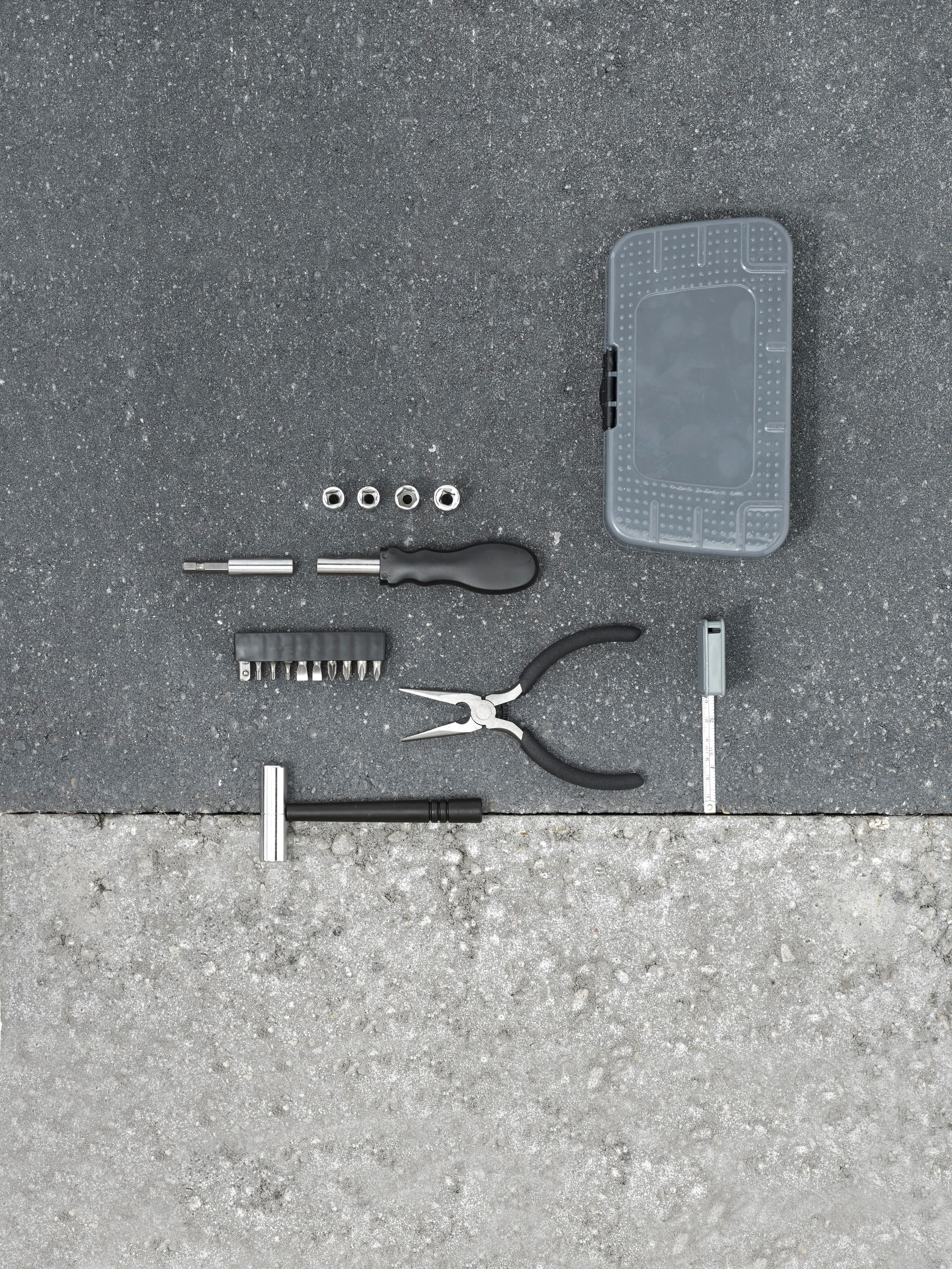 Werkzeug-Set , 10 tlg. aus Metall Blaine