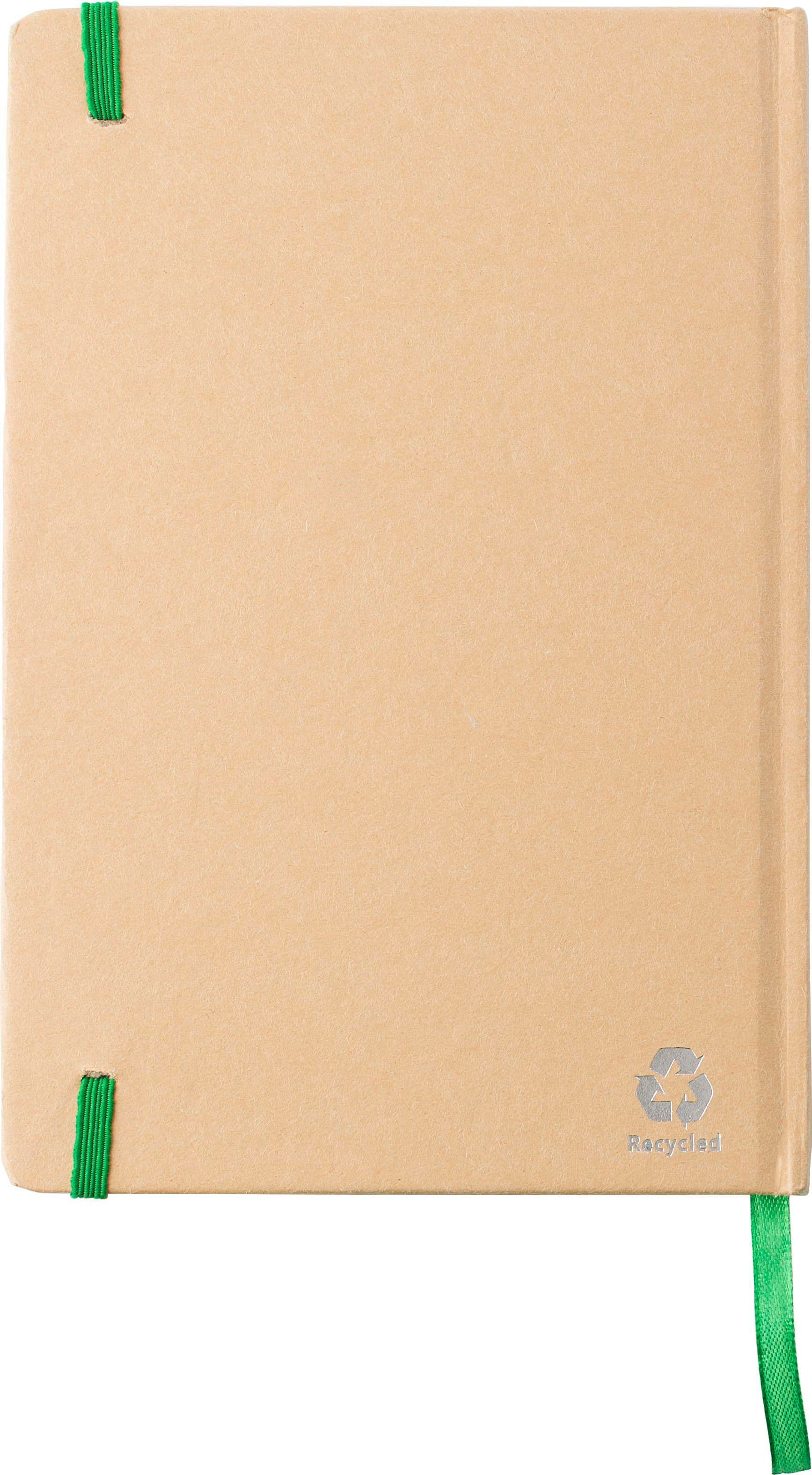 Notizbuch aus recyceltem Papier (A5) Gianni Original