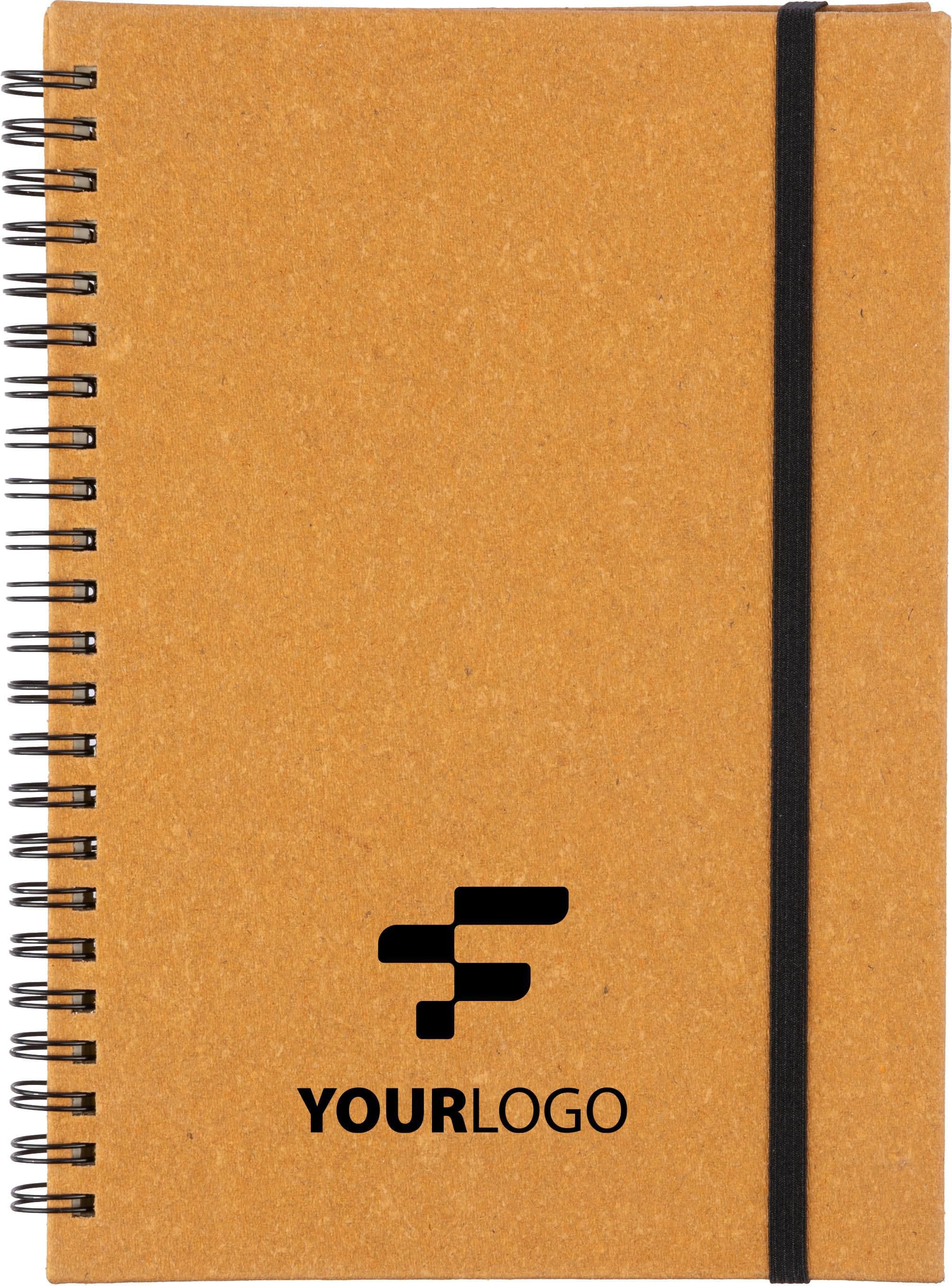 Notizbuch aus recyceltem Leder A5 Egon Original