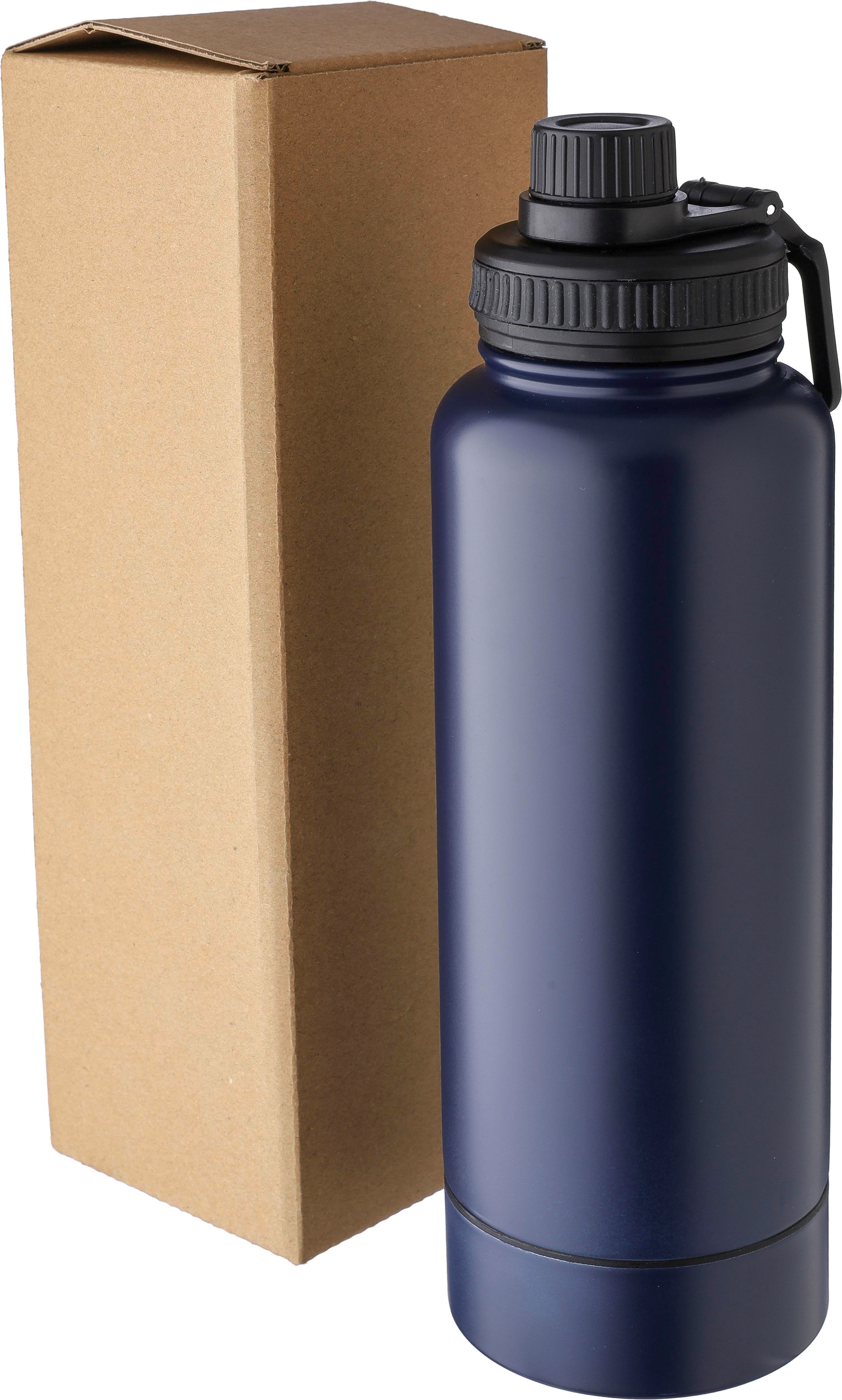 Doppelwandige Edelstahl-Trinkflasche 1000 ml Nathaniel