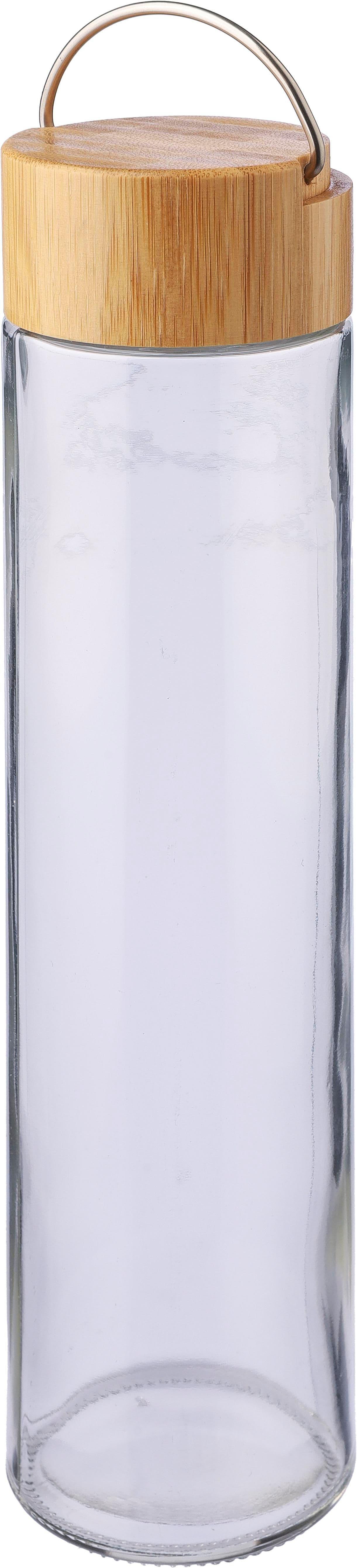 Glas Trinkflasche 500 ml Klarheit