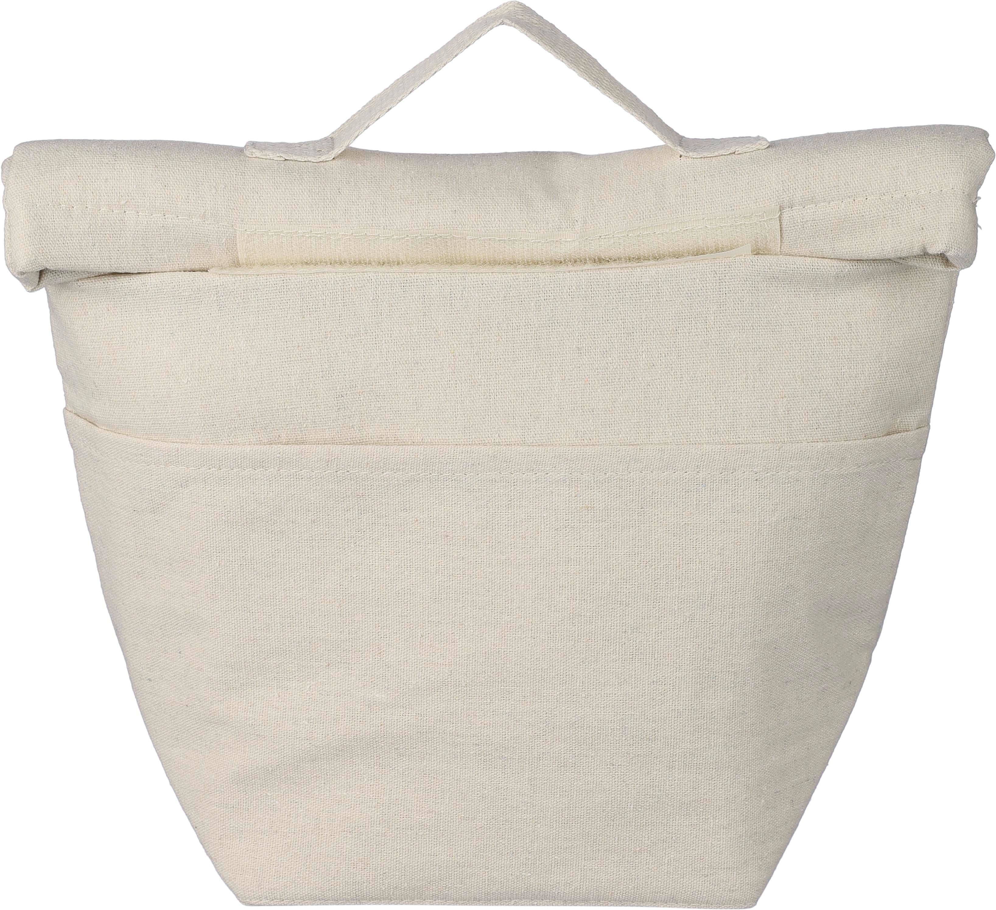 Kühltasche Faith | Recycelte Baumwolle 220 g/m² | Roll-top