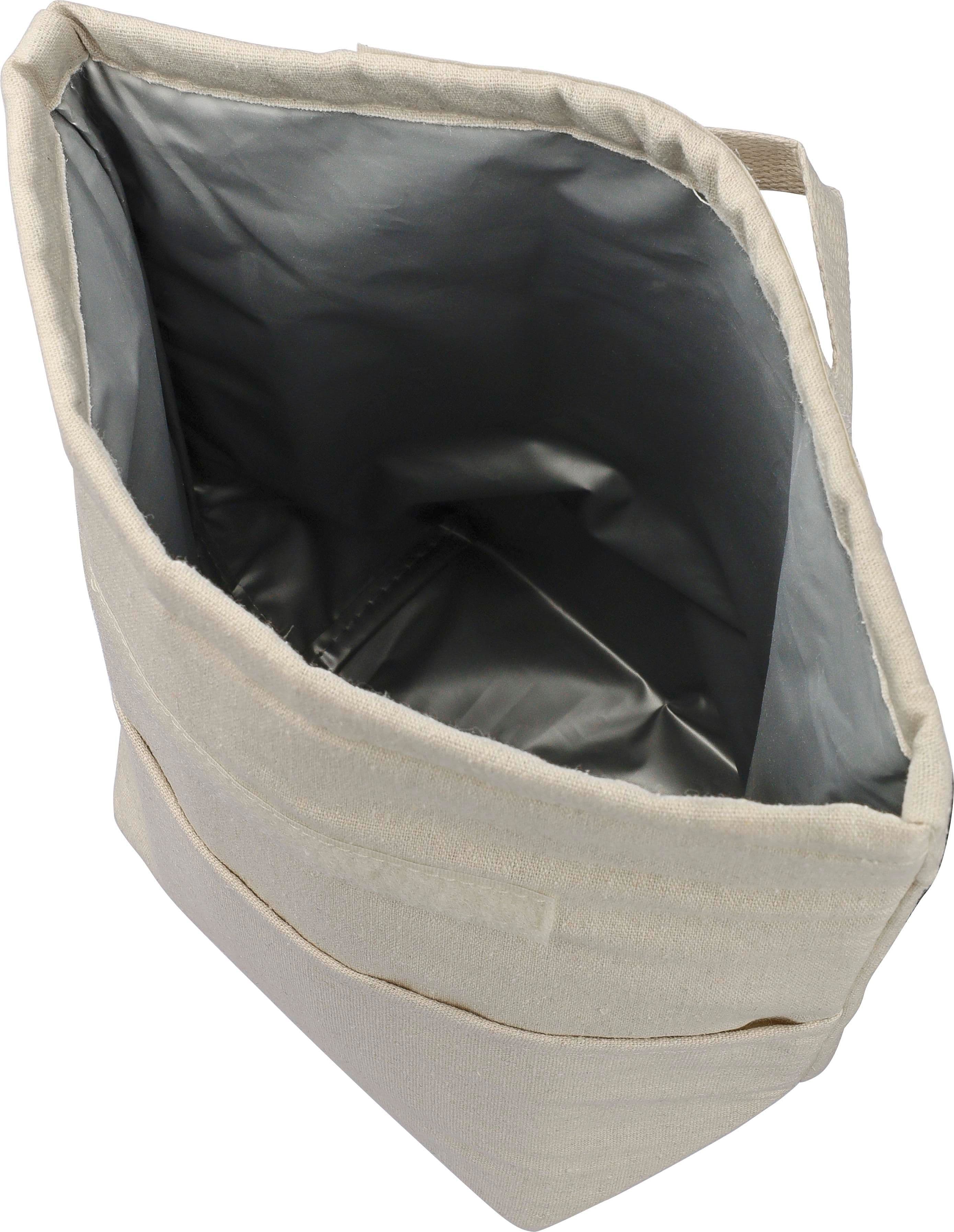 Kühltasche Faith | Recycelte Baumwolle 220 g/m² | Roll-top