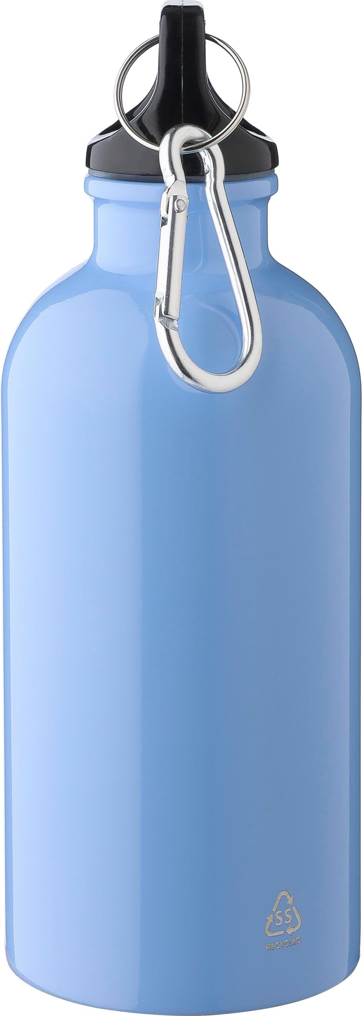 Einwandige Flasche aus recyceltem Edelstahl (400 ml) Sable