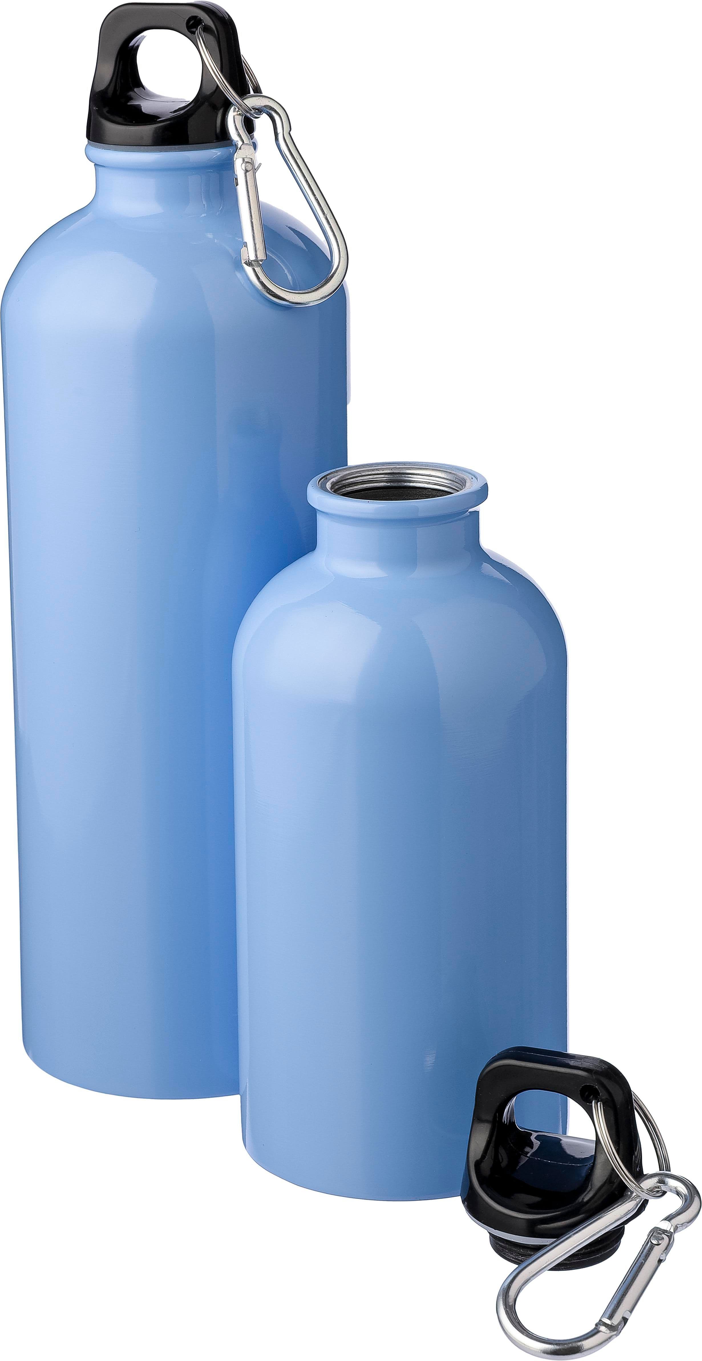 Einwandige Flasche aus recyceltem Edelstahl (400 ml) Sable