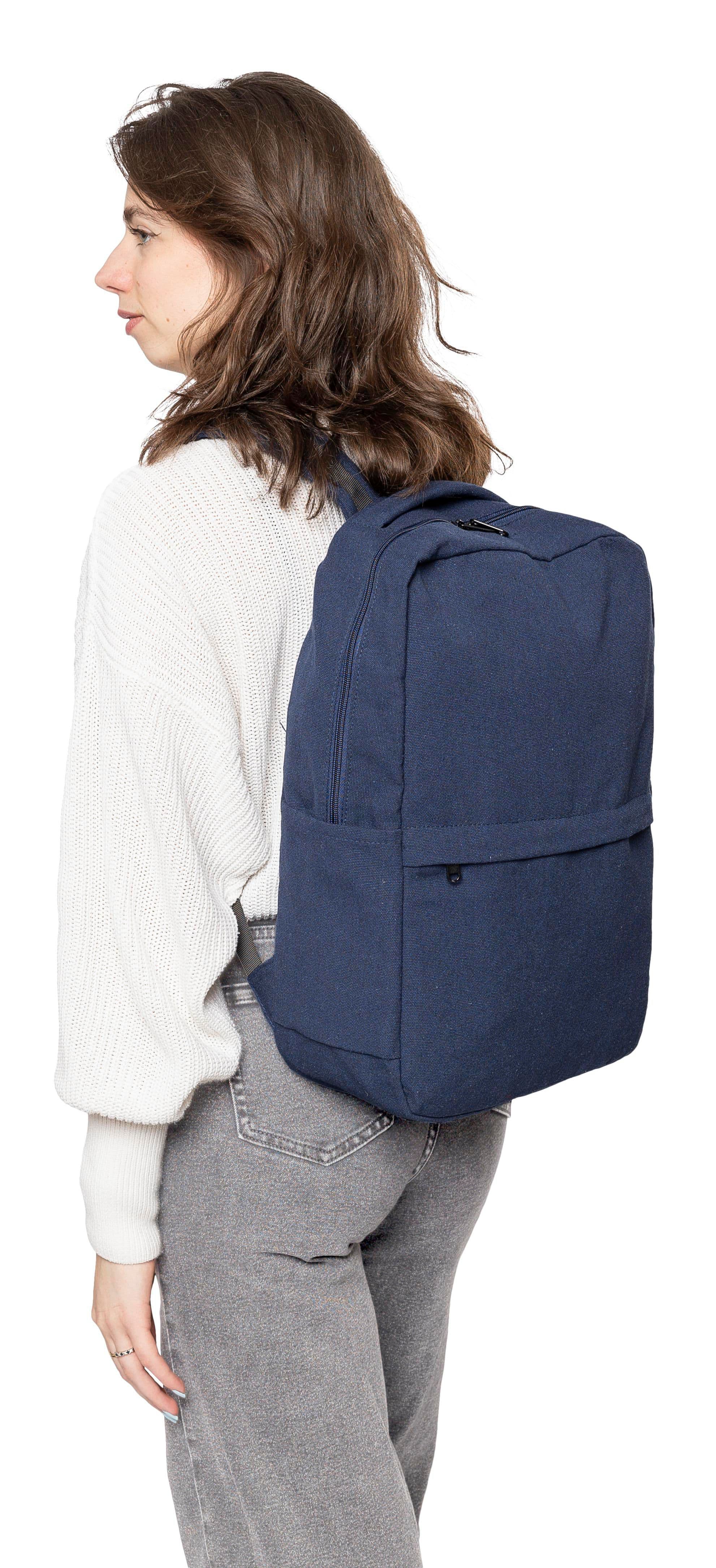Rucksack Seraphina aus recyceltem Poly-Baumwollgewebe (330 g/m2)