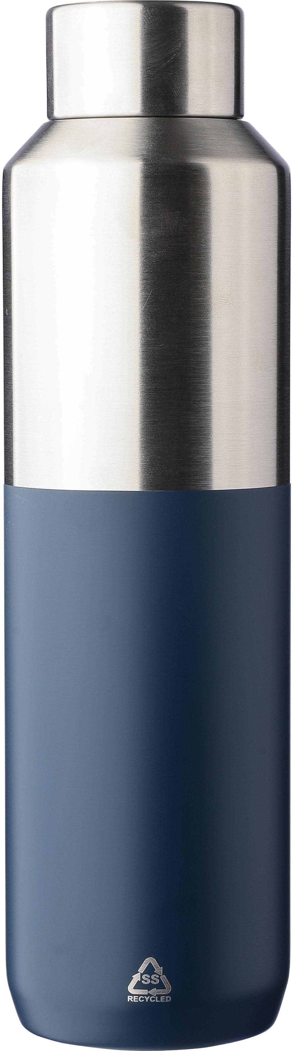Recycelte doppelwandige Trinkflasche aus Edelstahl (600 ml) Esen