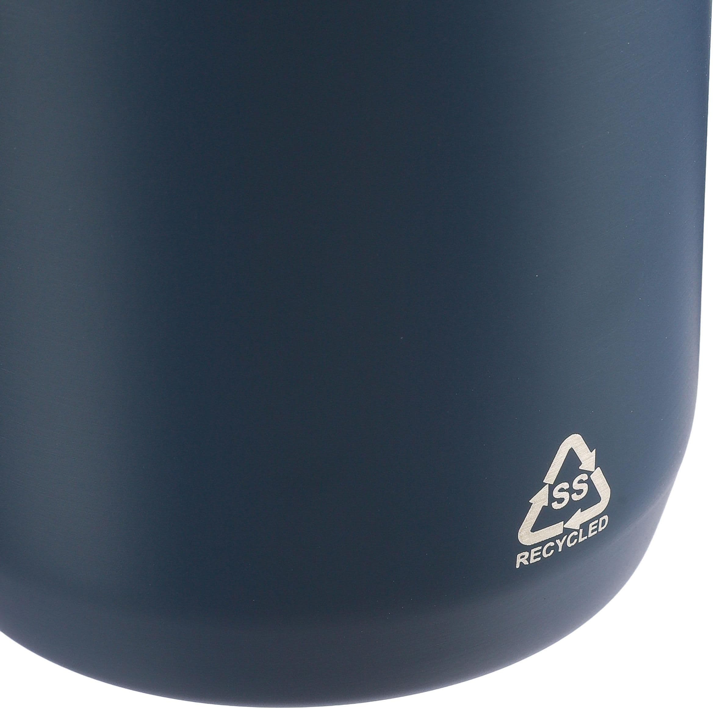 Recycelte doppelwandige Trinkflasche aus Edelstahl (600 ml) Esen
