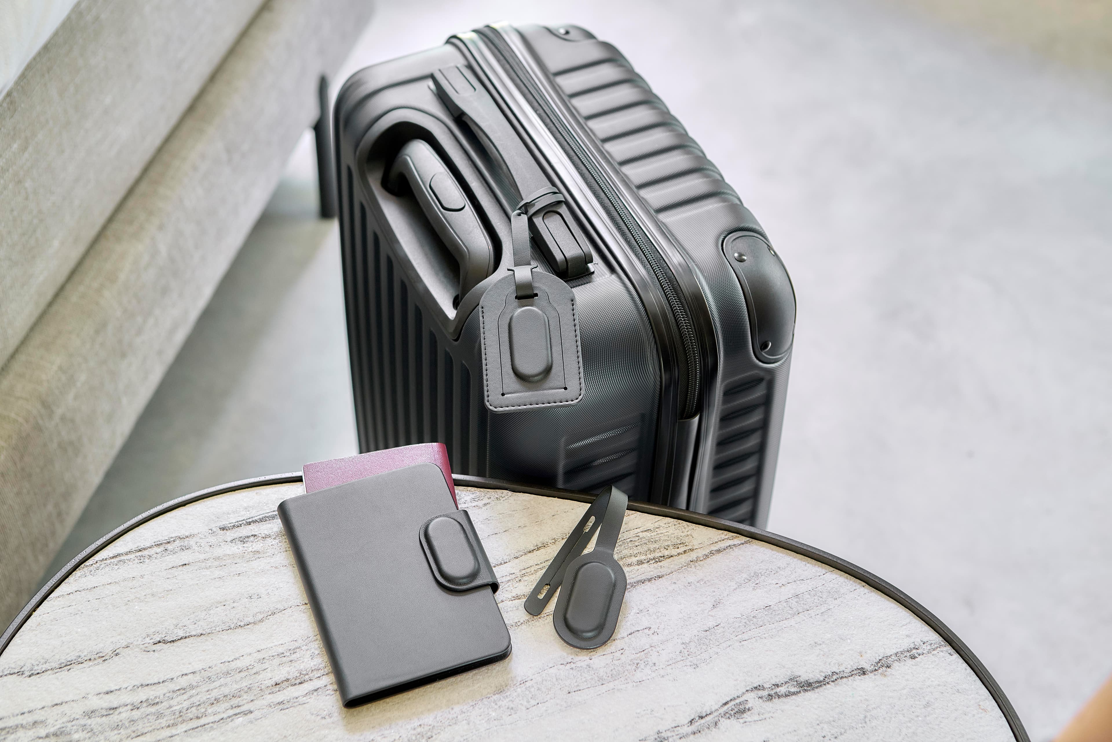 Recycelter PU-Anhänger Kaia