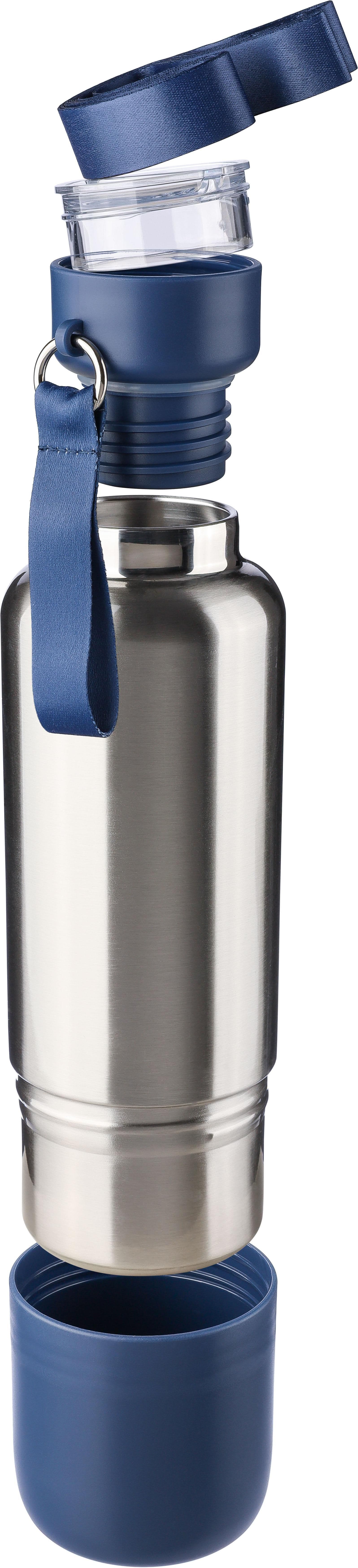 Doppelwandige Edelstahl-Trinkflasche (500 ml) Zev