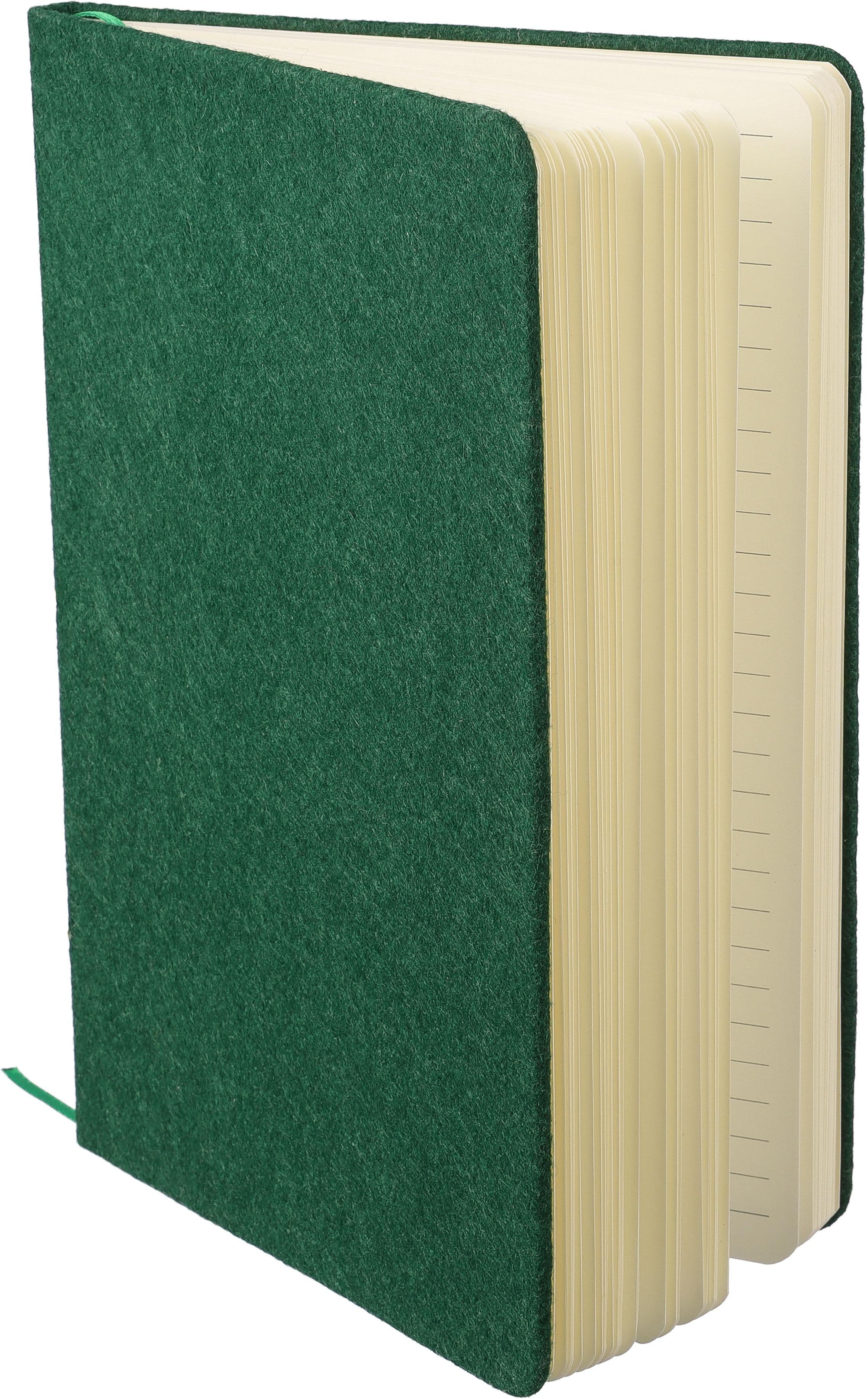 Notizbuch aus recyceltem Filz (A5) Dario Original