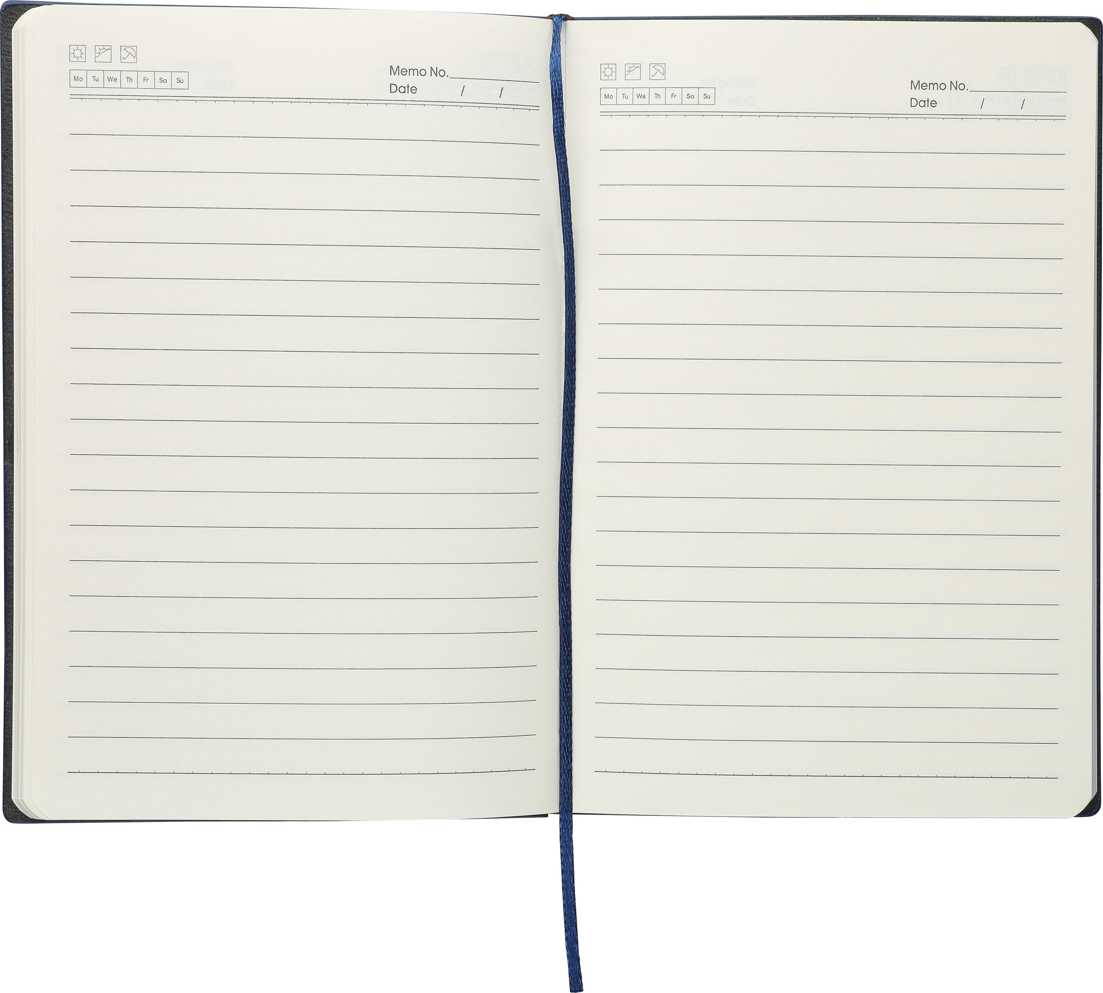 Recyceltes PU-Notizbuch (A5) Elian Original