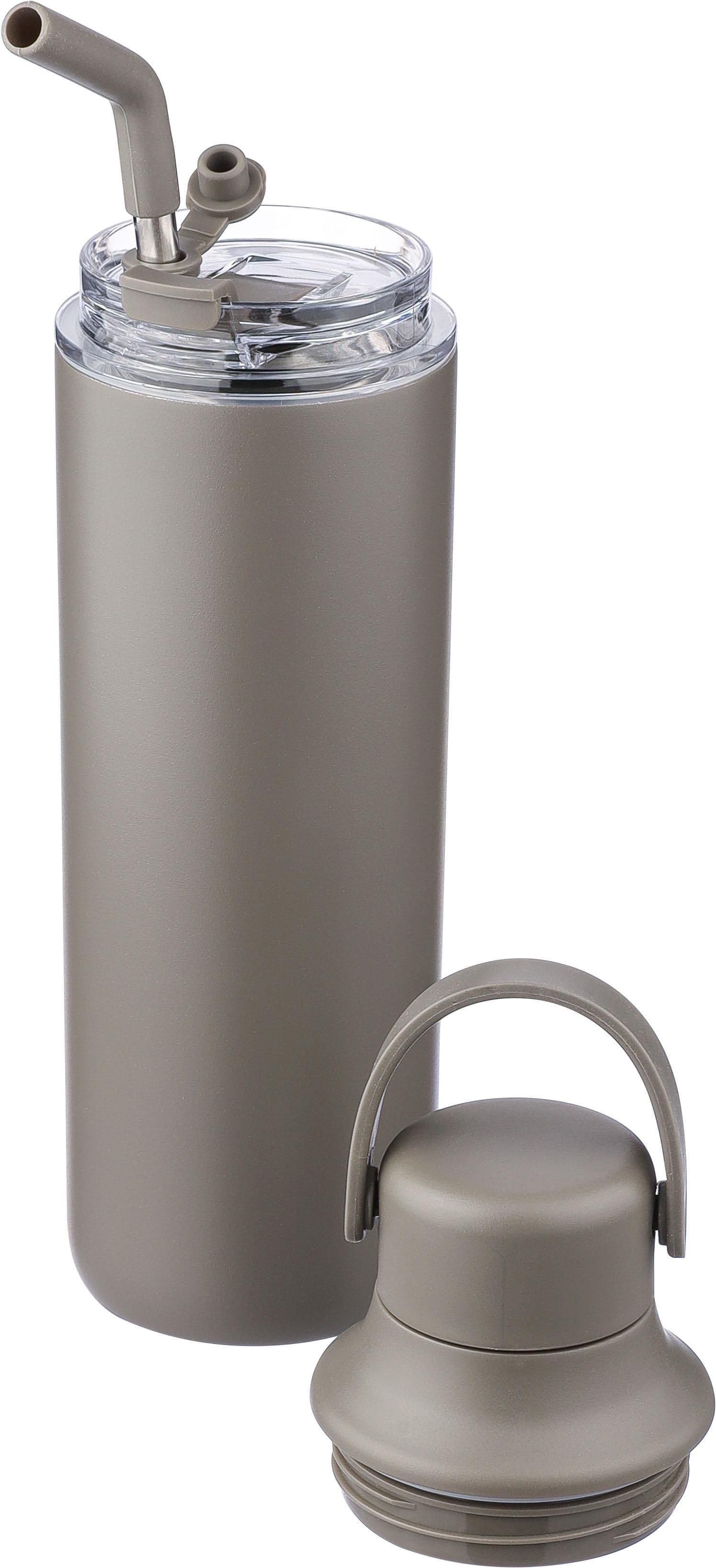 Doppelwandige Edelstahl-Trinkflasche (500 ml) Omari