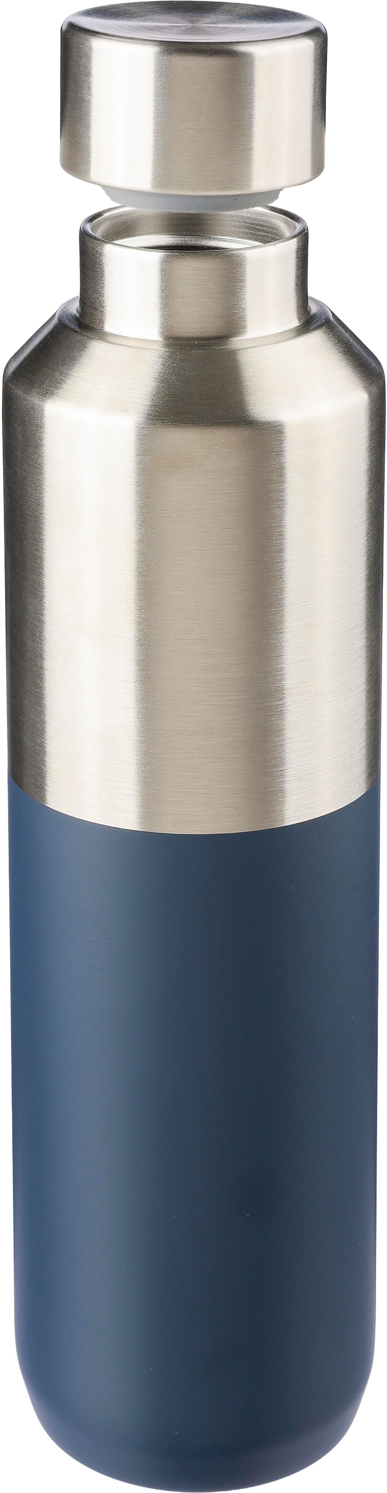 Recycelte doppelwandige Trinkflasche aus Edelstahl (600 ml) Esen