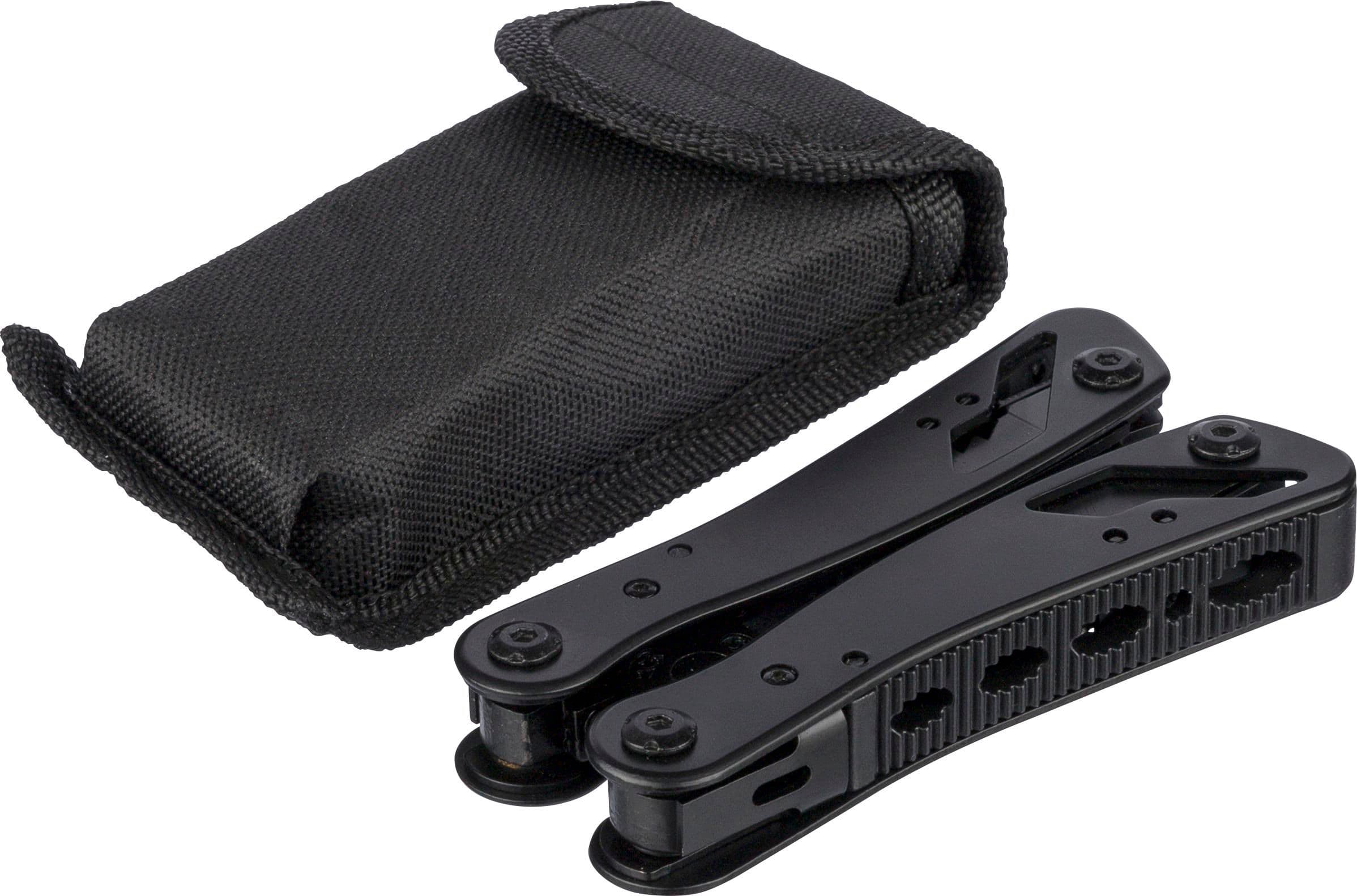 Schwarzes Aluminium-Multitool Ariane