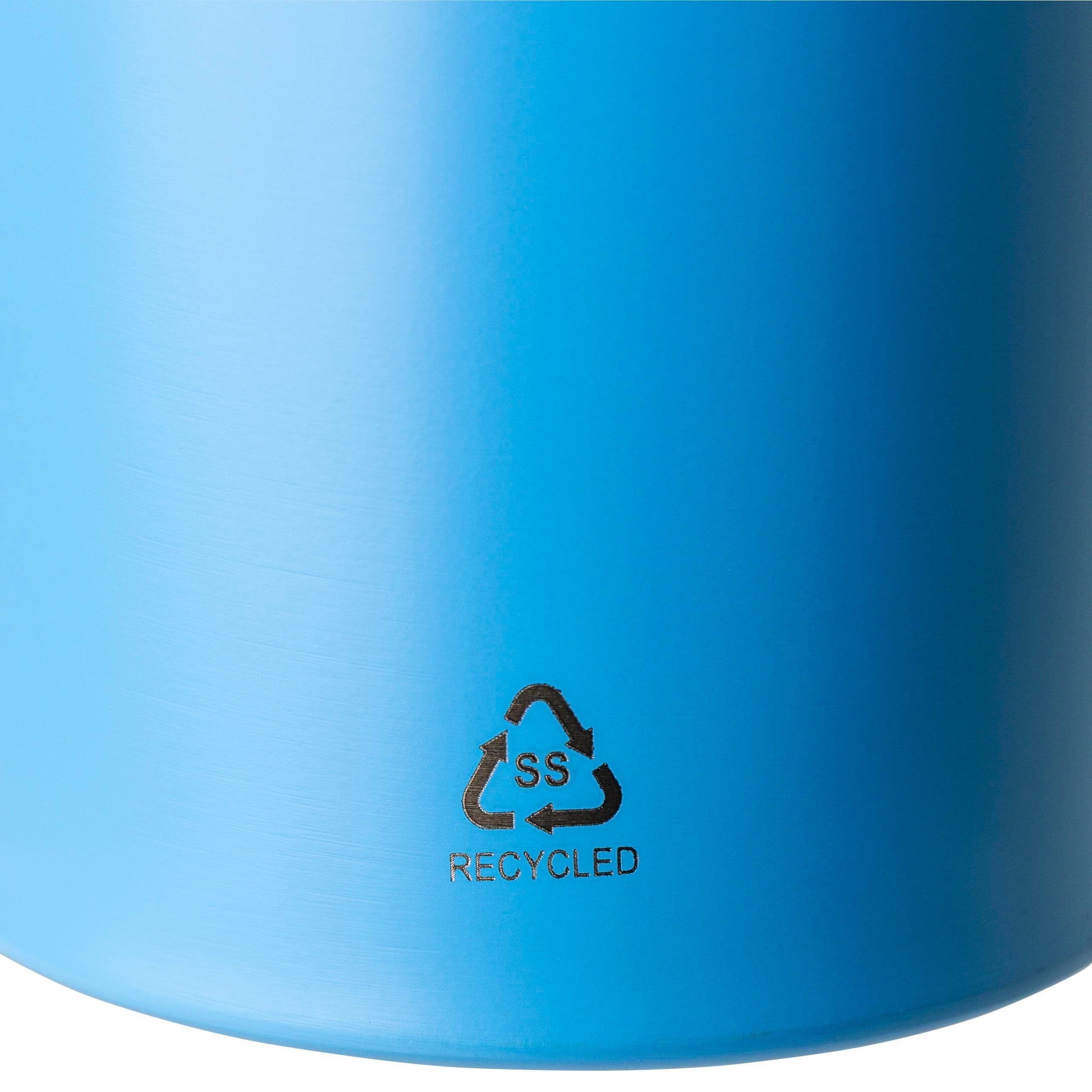 Recycelte Trinkflasche aus Edelstahl (500 ml) Zeno
