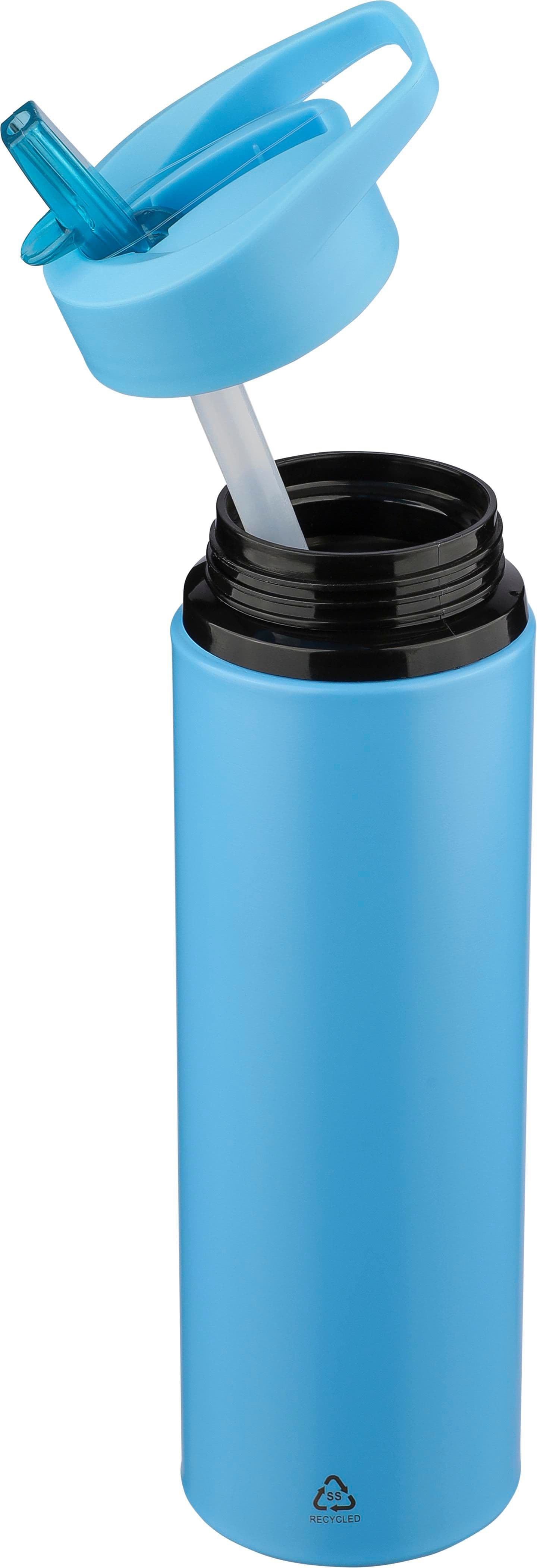 Recycelte Trinkflasche aus Edelstahl (500 ml) Zeno