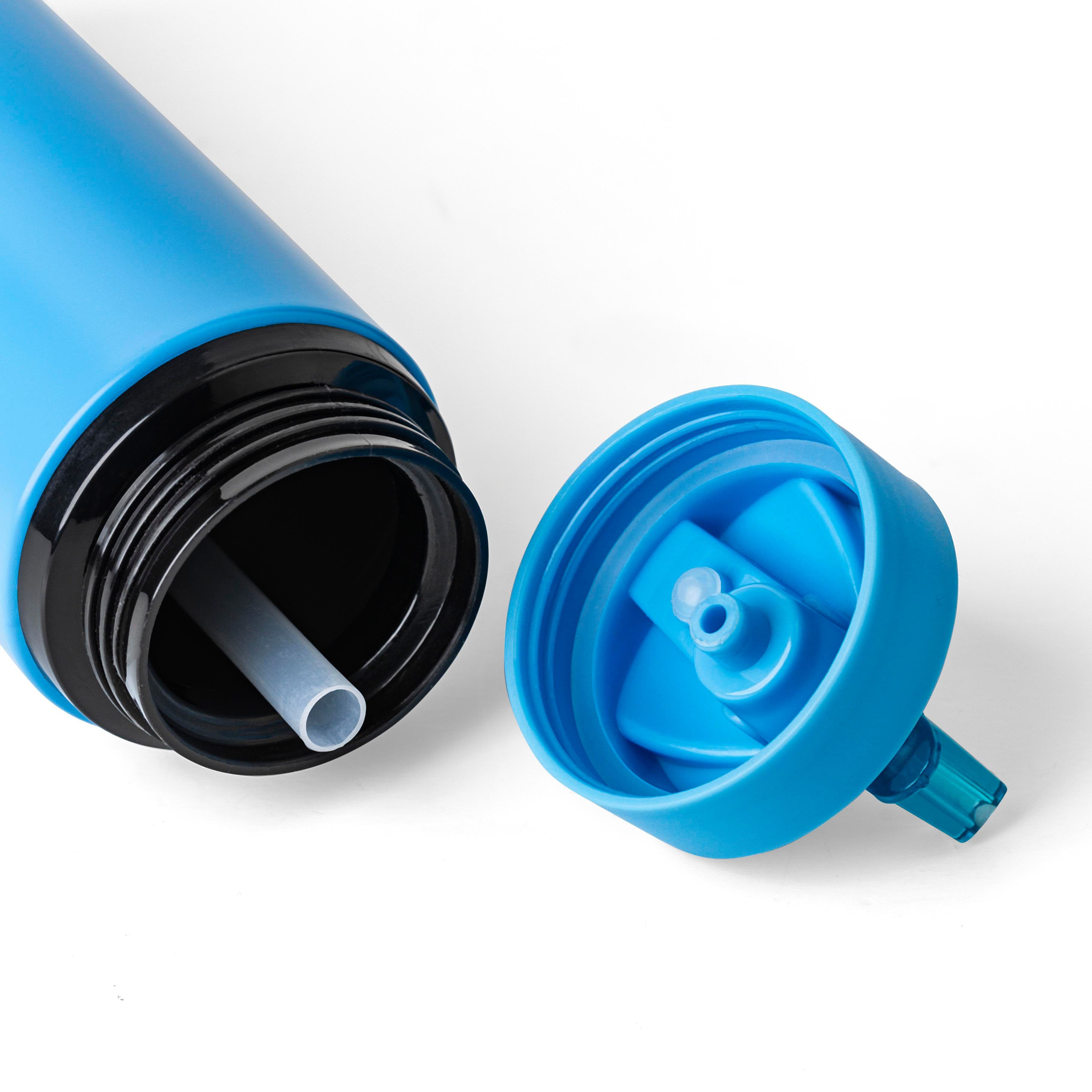 Recycelte Trinkflasche aus Edelstahl (500 ml) Zeno