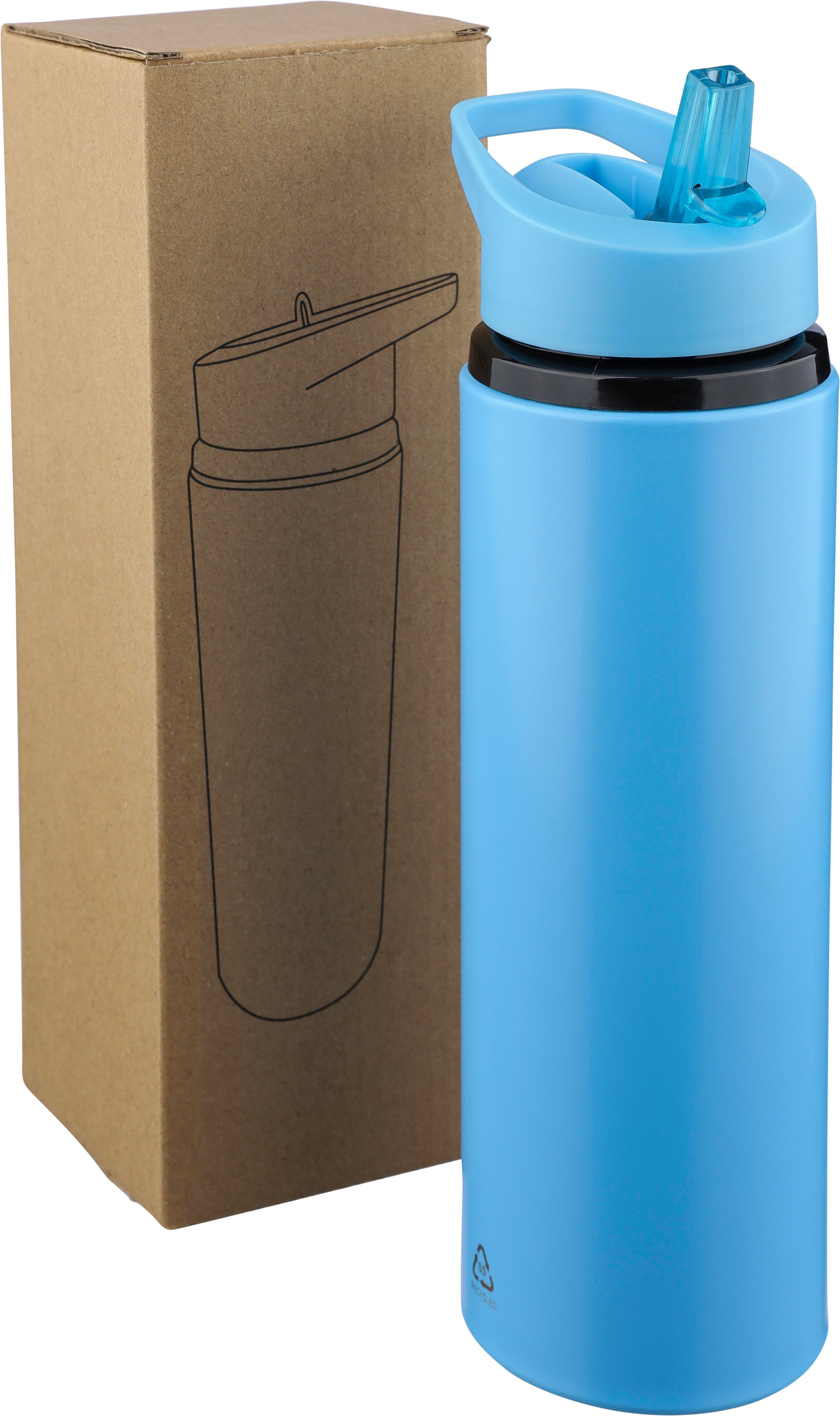 Recycelte Trinkflasche aus Edelstahl (500 ml) Zeno