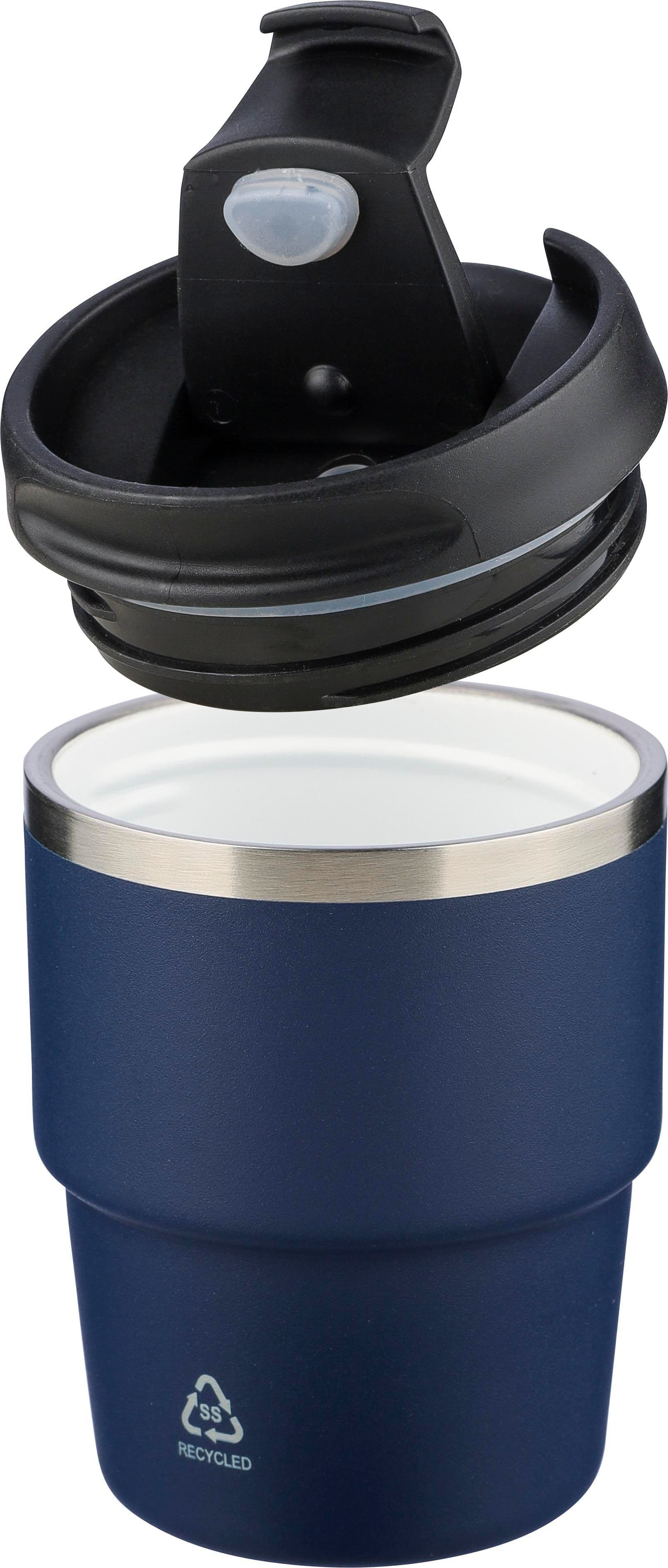 Recycelter Edelstahl-Becher mit doppelter Wand (175 ml) Oli