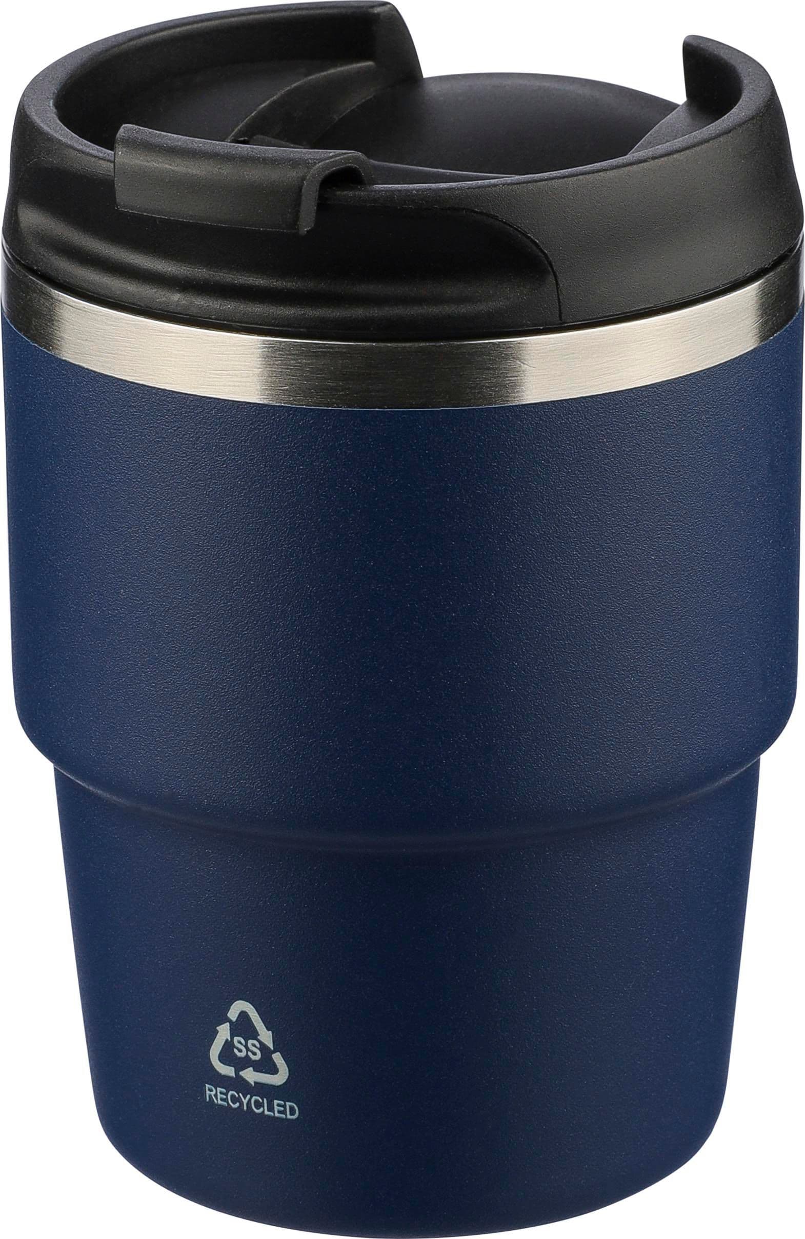 Recycelter Edelstahl-Becher mit doppelter Wand (175 ml) Oli