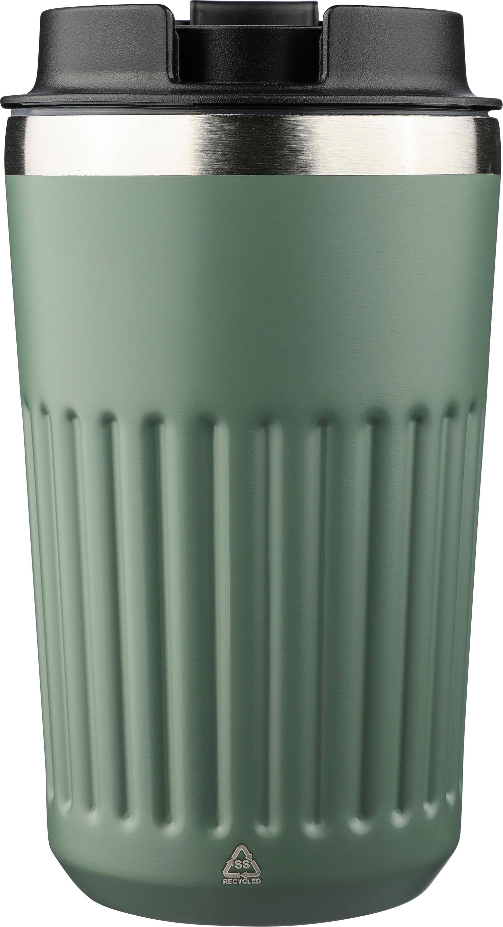 Reisebecher aus recyceltem Edelstahl (400 ml) Chiara