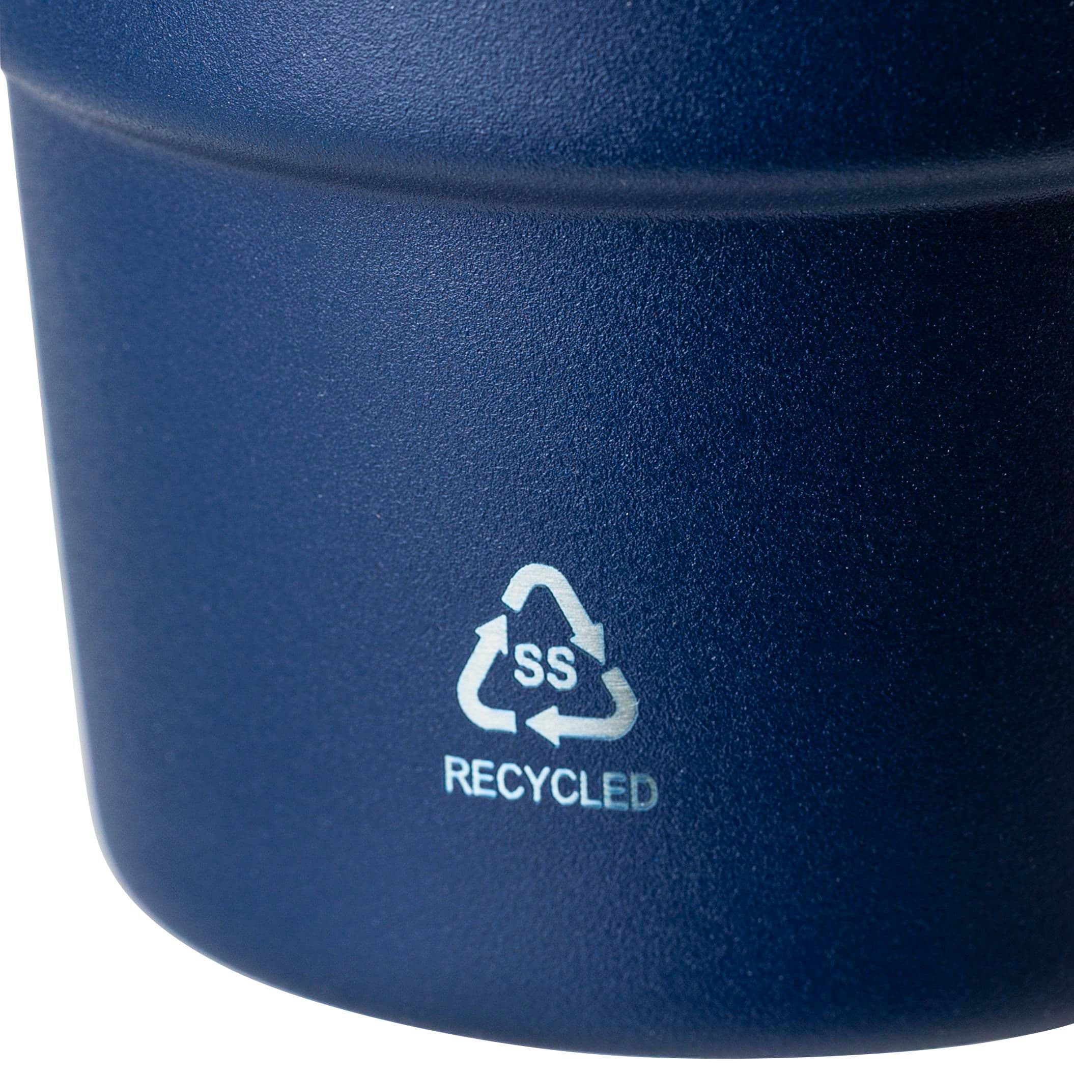 Recycelter Edelstahl-Becher mit doppelter Wand (175 ml) Oli
