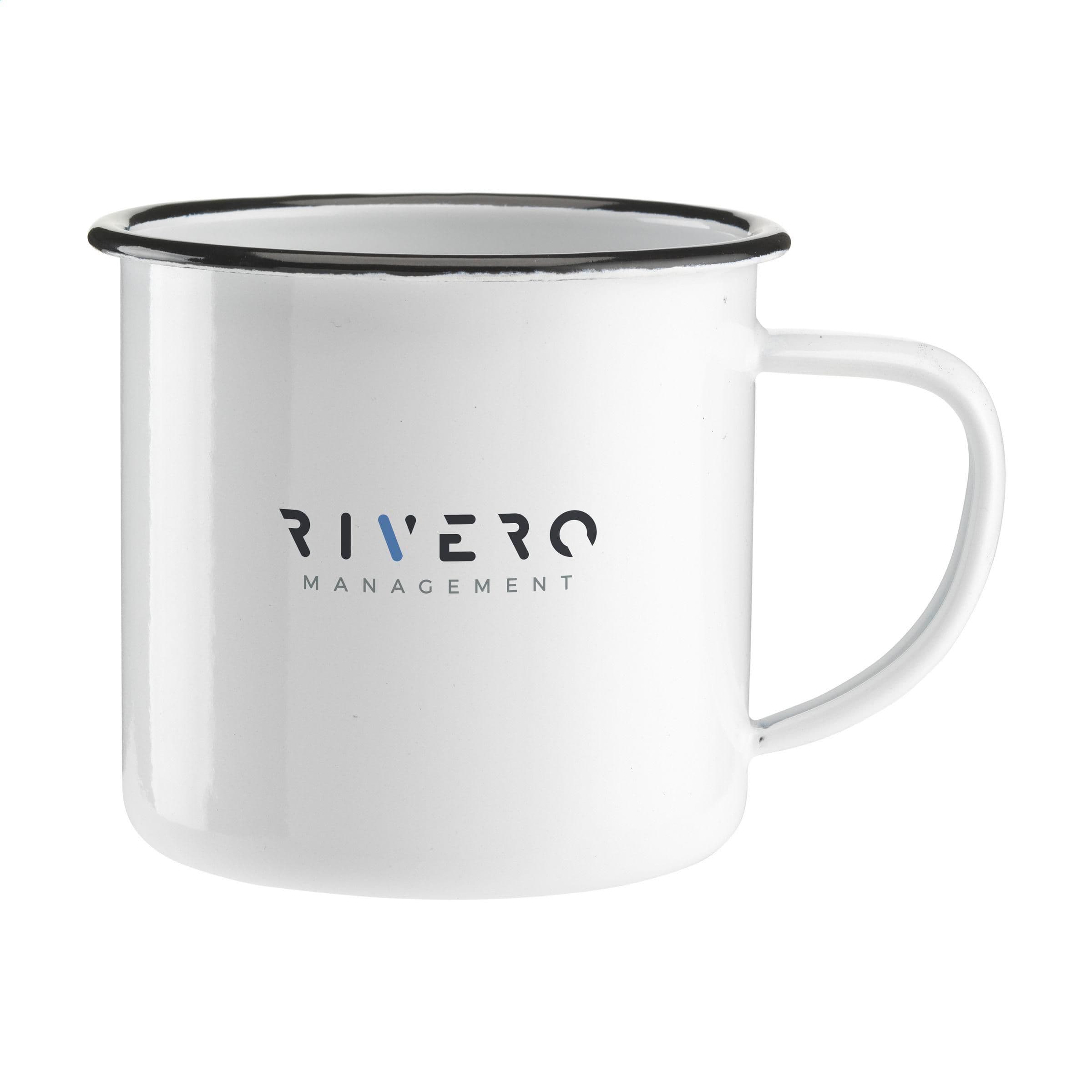 Retro Emaille Tasse 350 ml