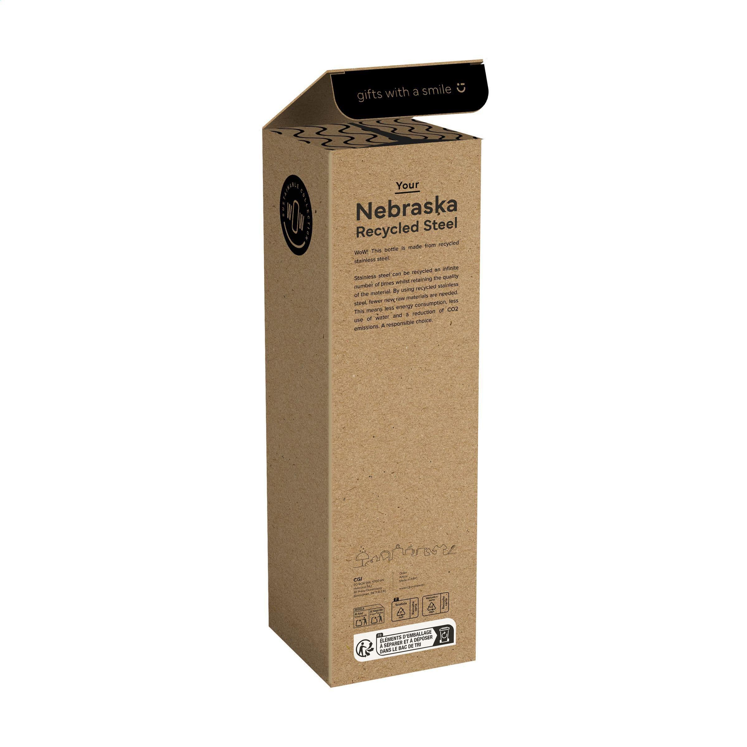 Nebraska RCS Recycled Steel 800 ml single wall