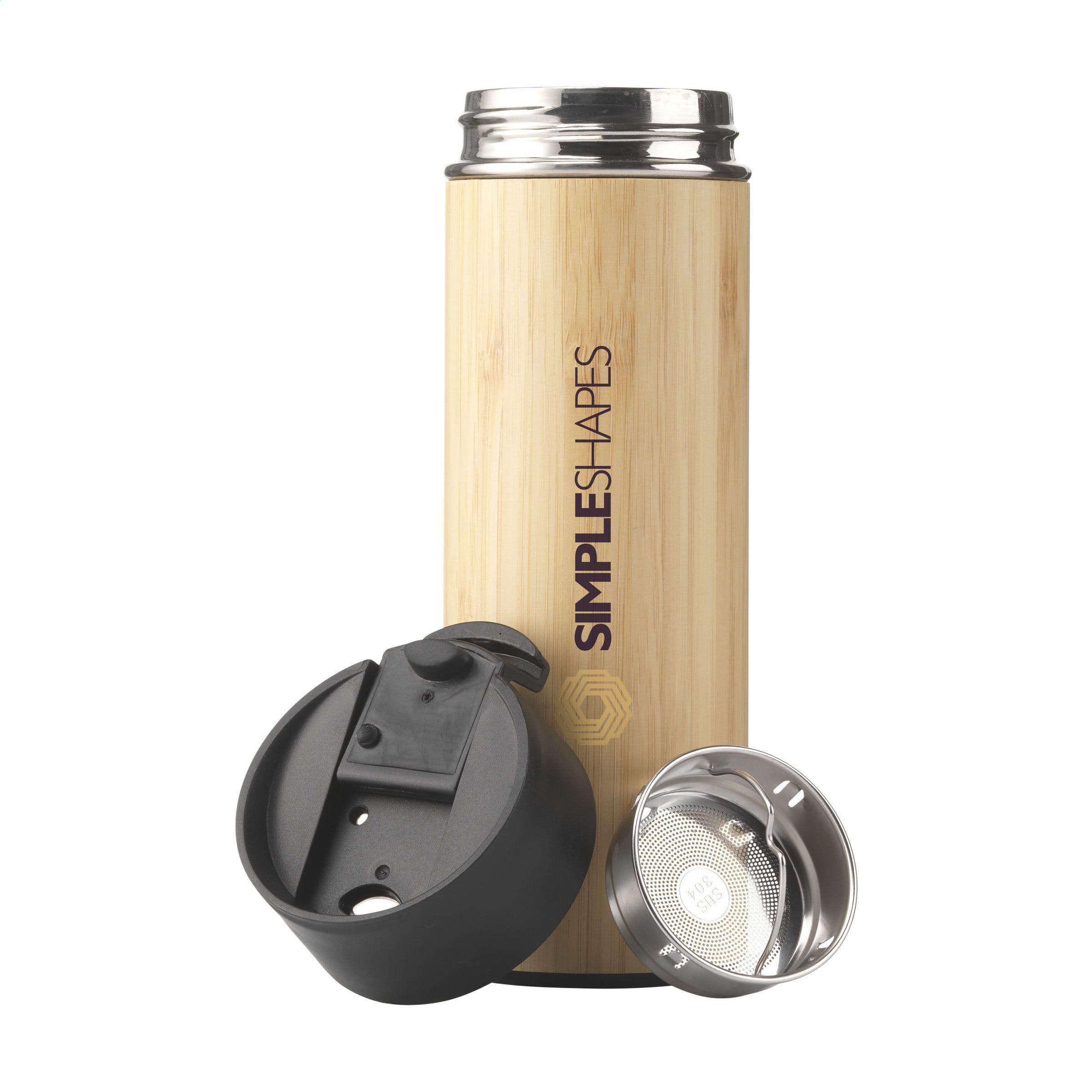 Sakura 360 ml Bambus Thermoflasche/Thermobecher