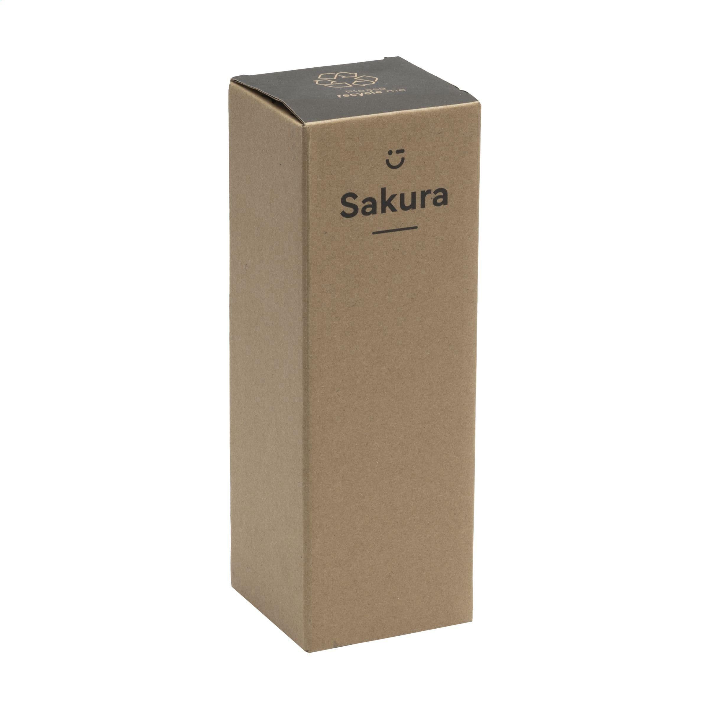 Sakura 360 ml Bambus Thermoflasche/Thermobecher