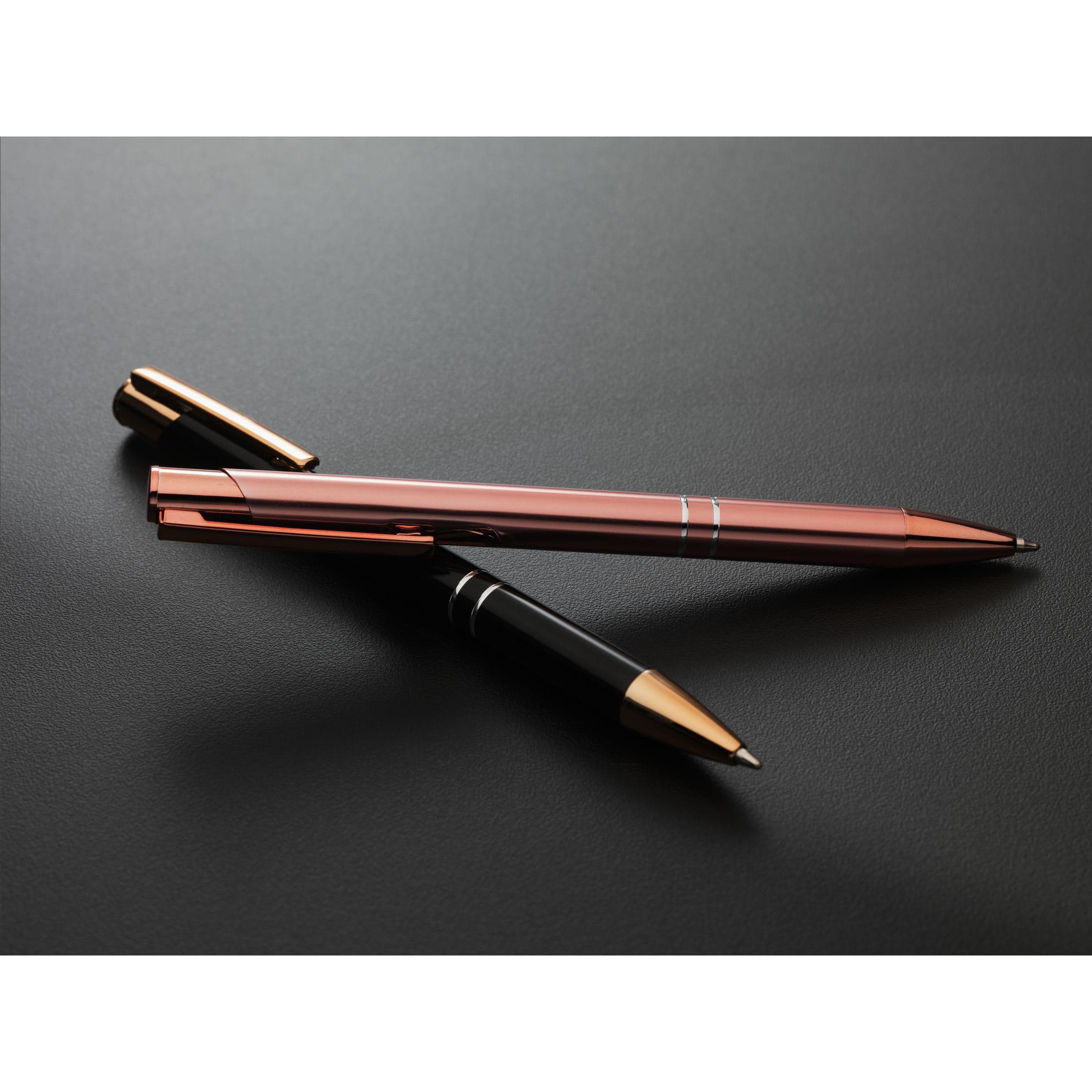 Ebony RCS Recycled Alu Rose Gold Kugelschreiber