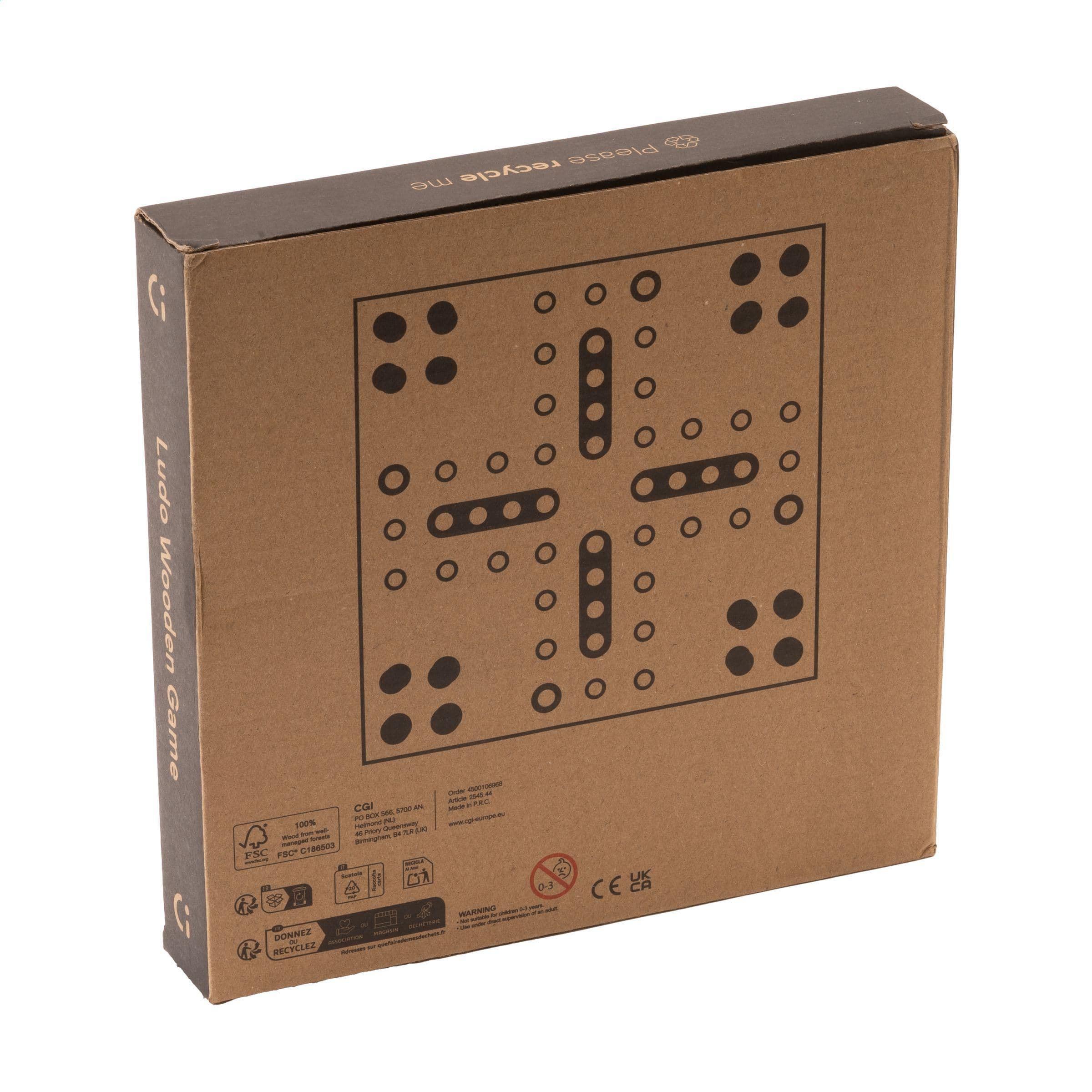 Ludo Wooden Game Spiel