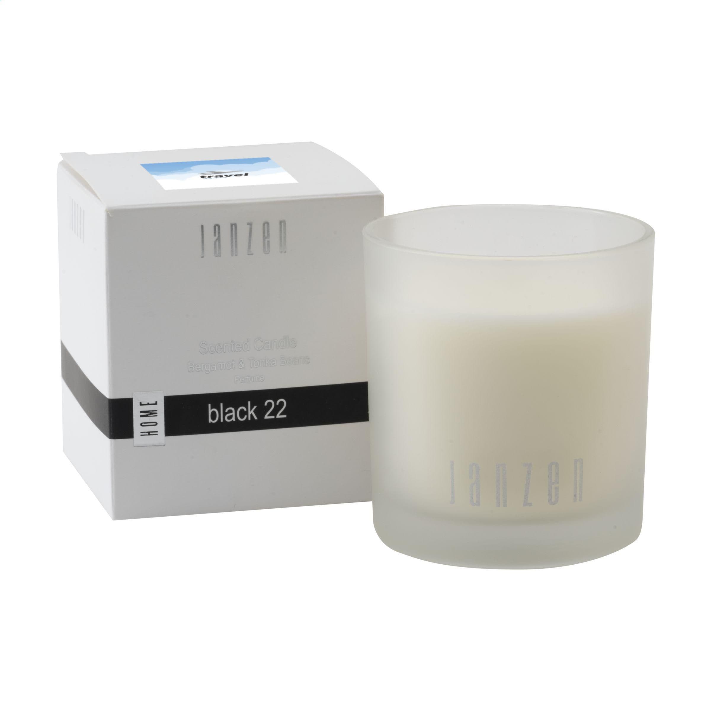 JANZEN Scented Candle Black 22 Duftkerze