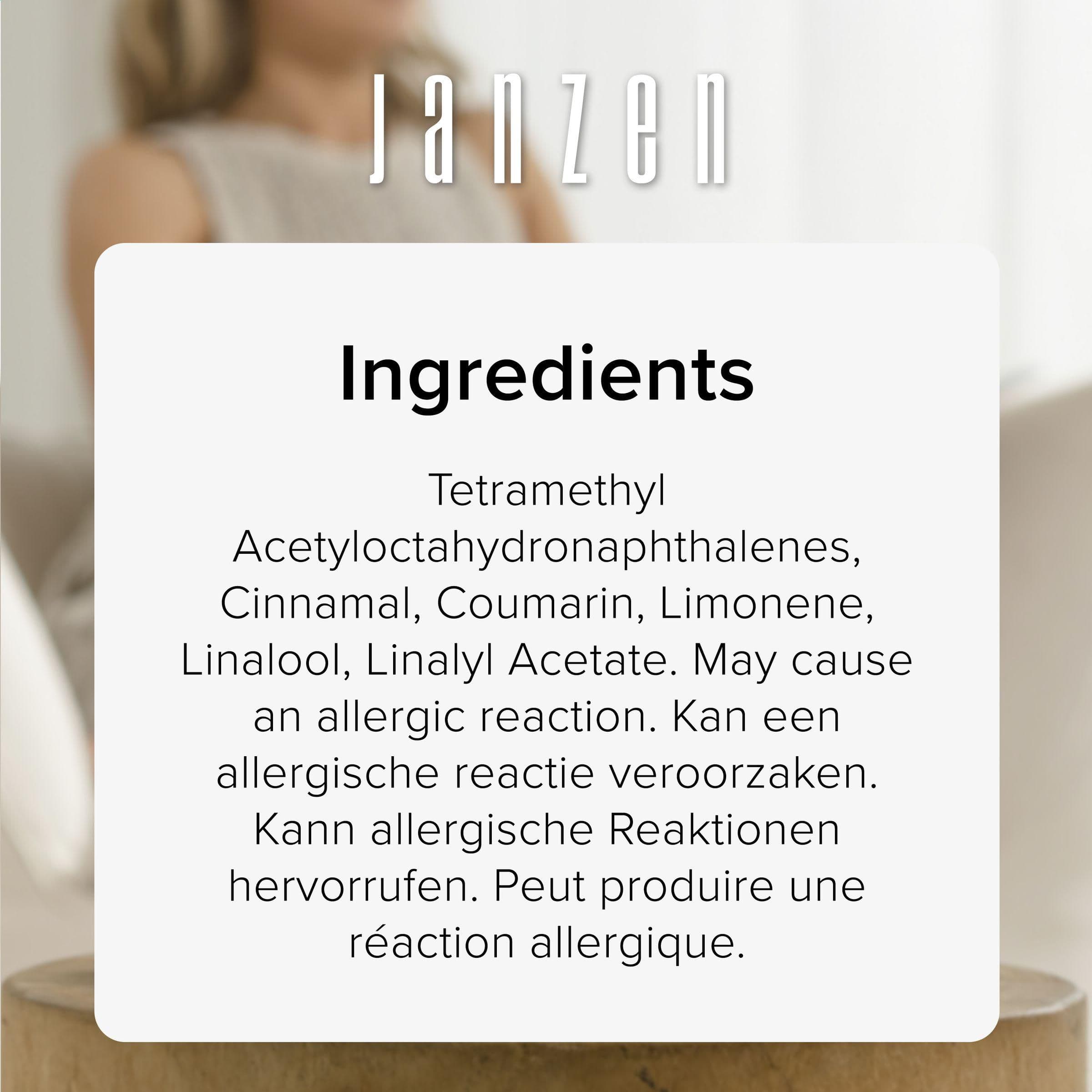 JANZEN Scented Candle Black 22 Duftkerze