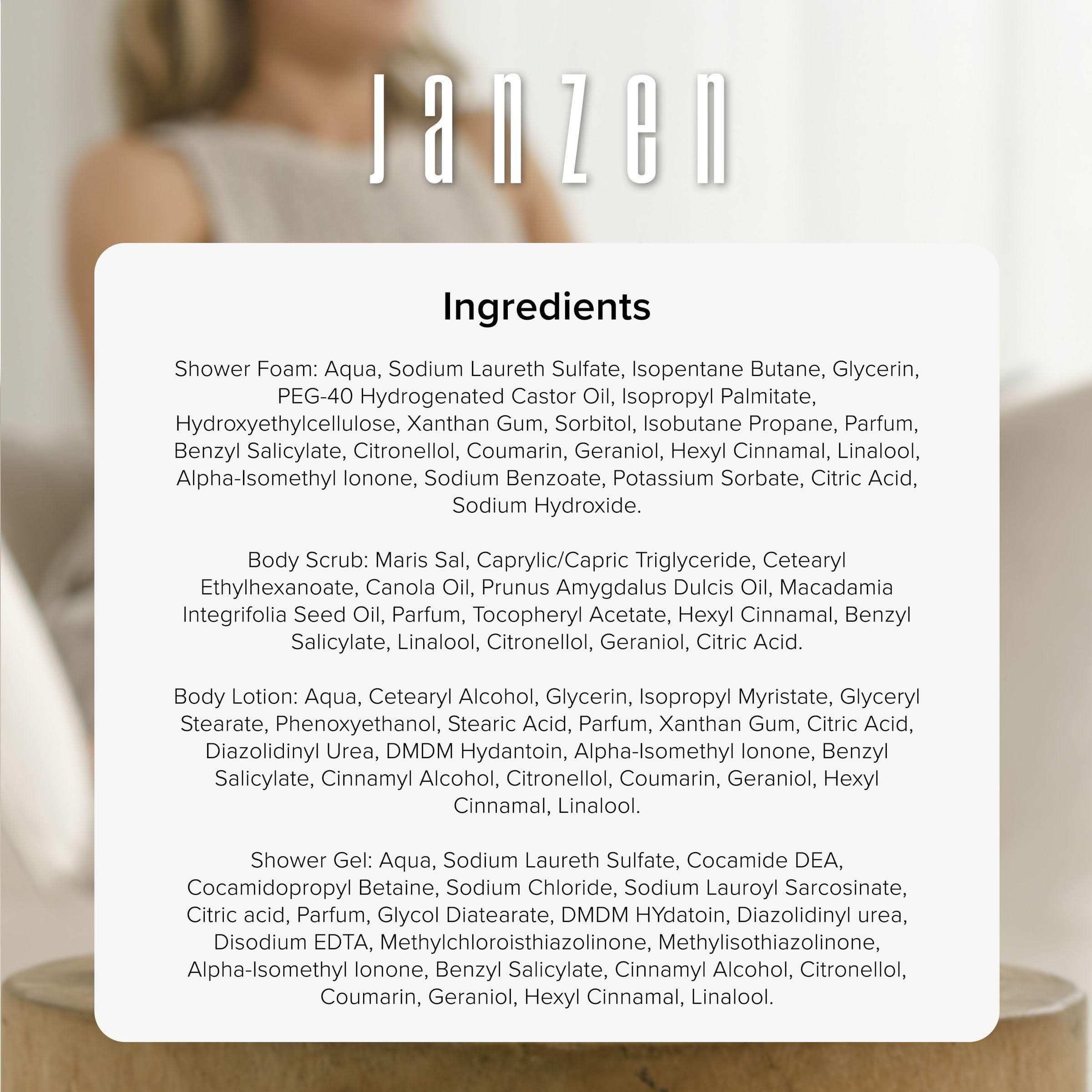 JANZEN Gift Set S Body Skin 90
