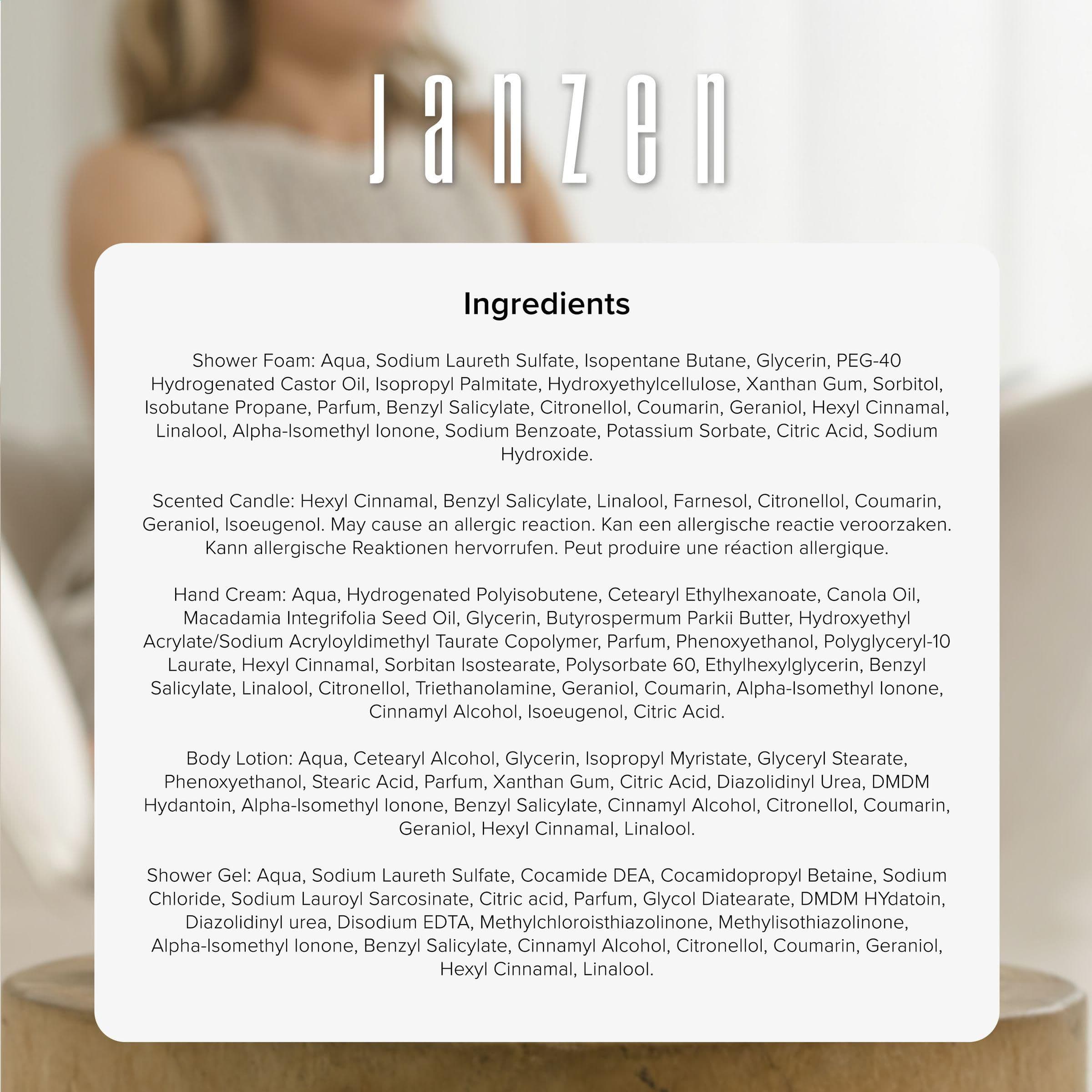 JANZEN Gift Set M Skin 90