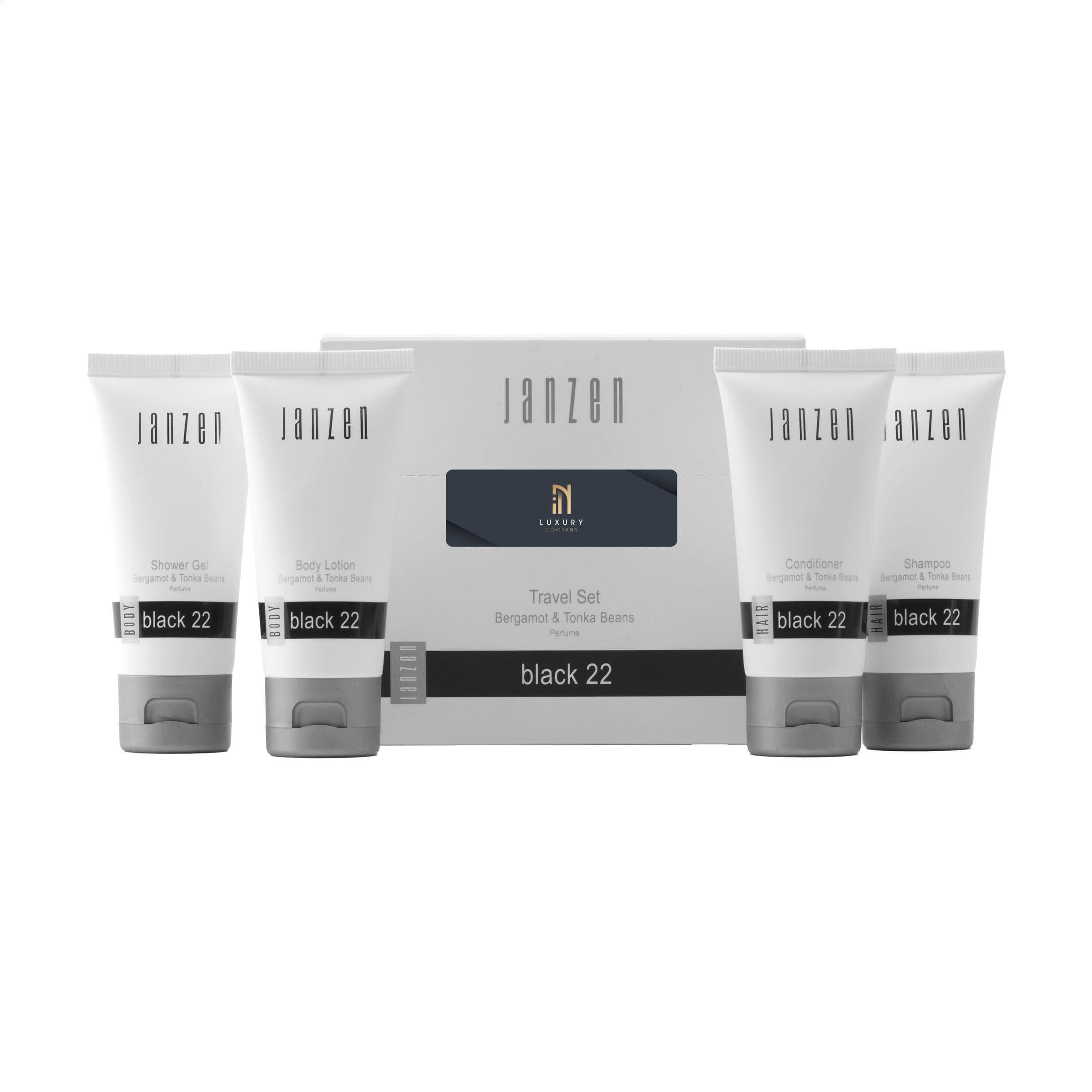 JANZEN Travel Set Black 22