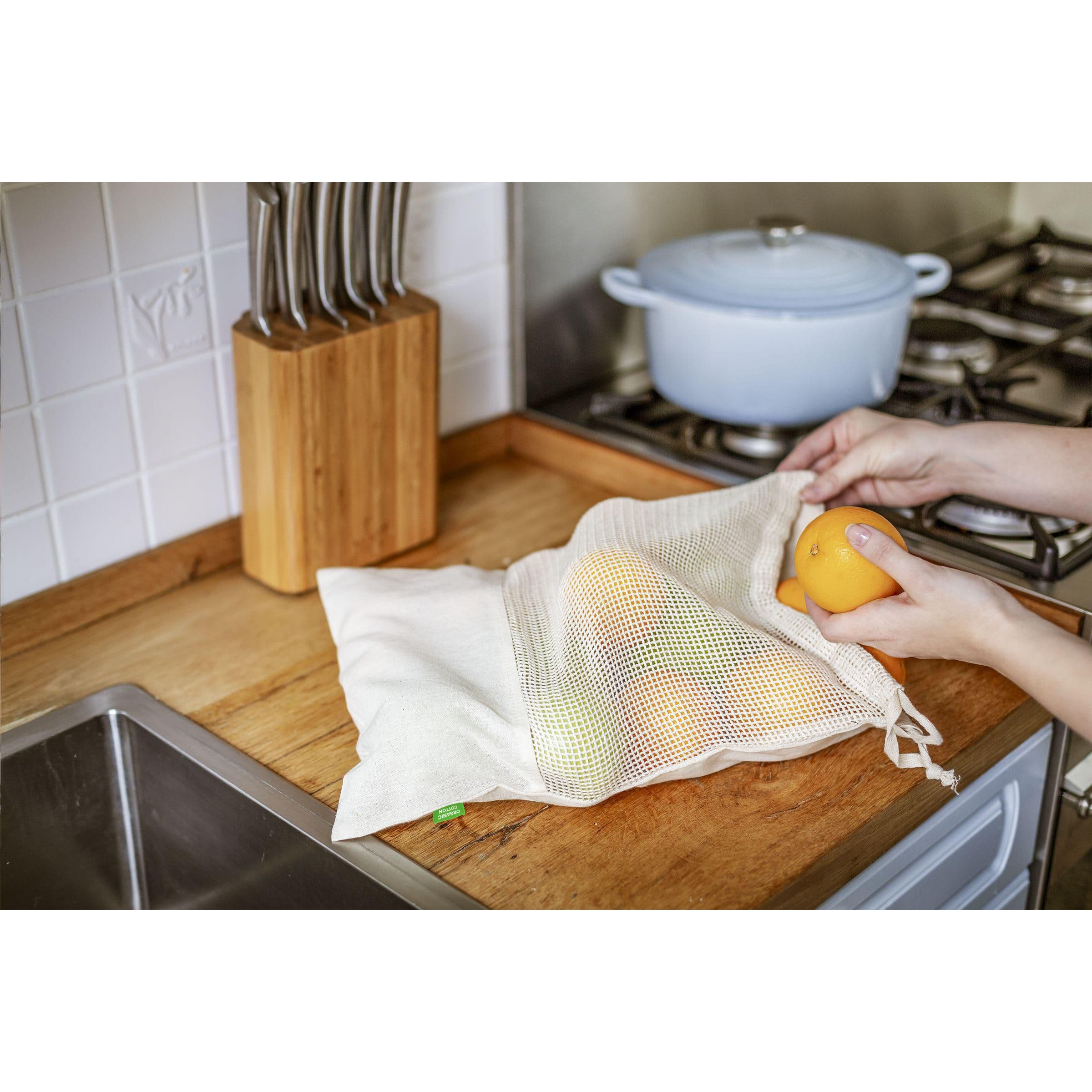 Natura Organic Mesh Bag (120 g/m²) Obstbeutel