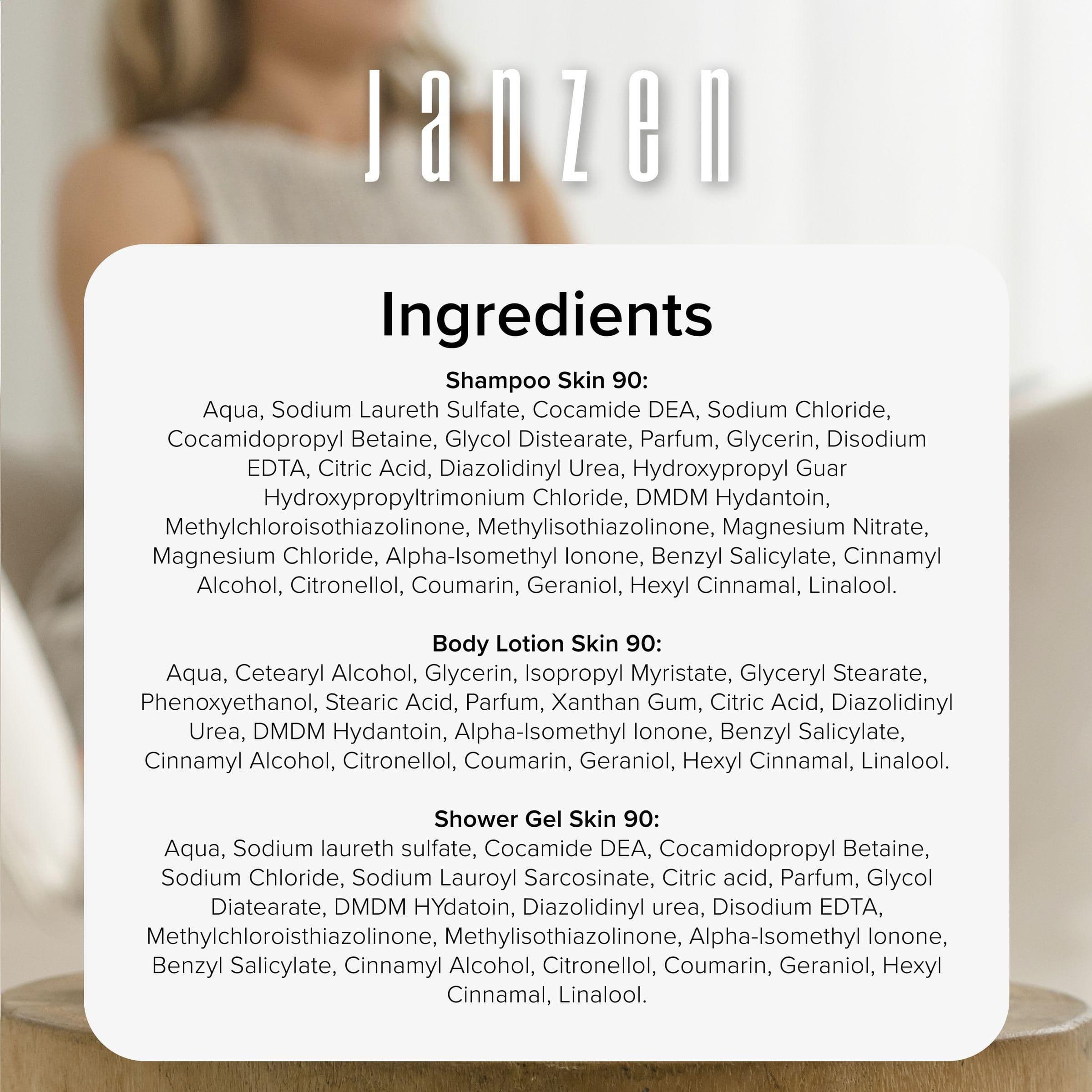 JANZEN Direct Mail Giftset Skin 90 - 3 items