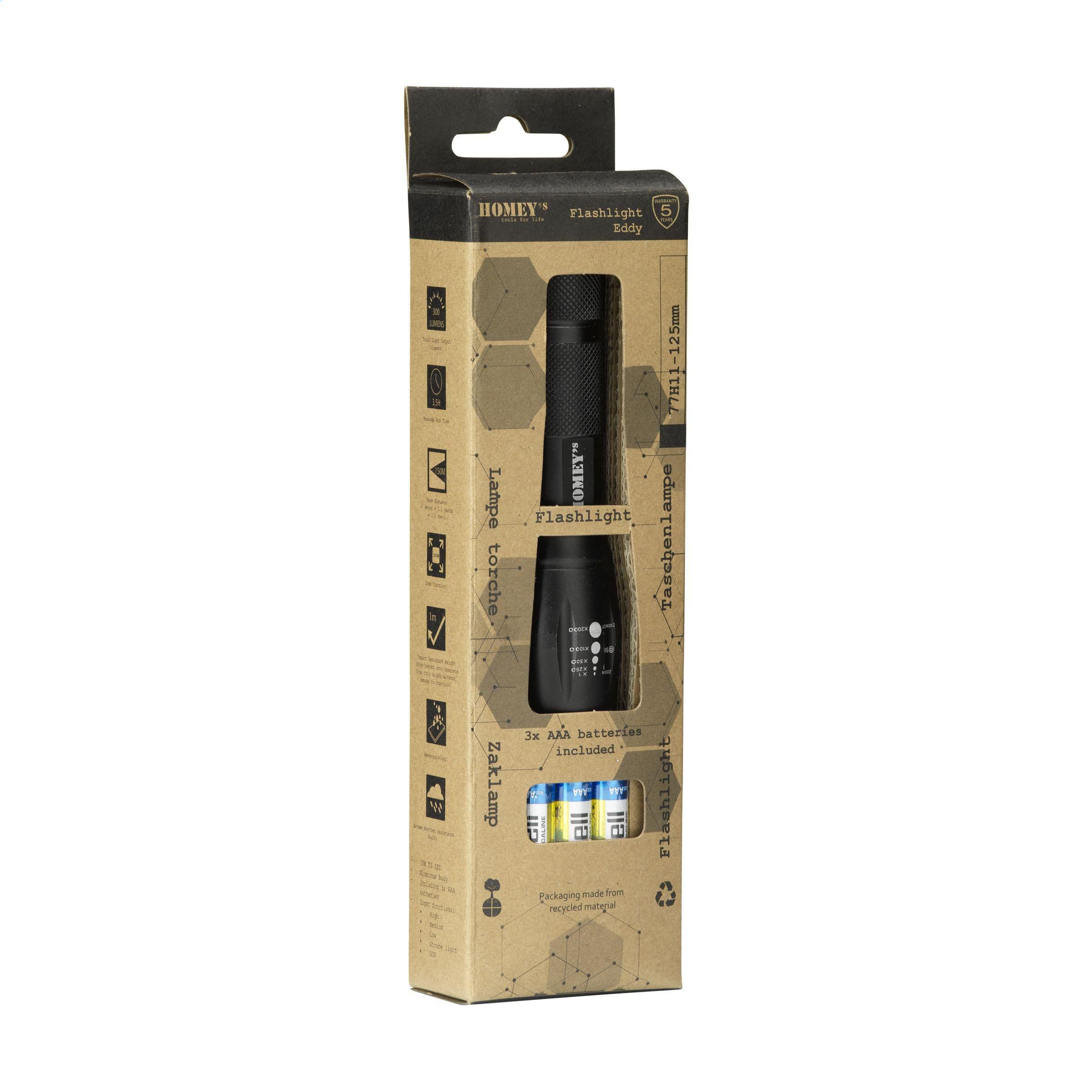 Homey's Eddy DIY Flashlight Taschenlampe