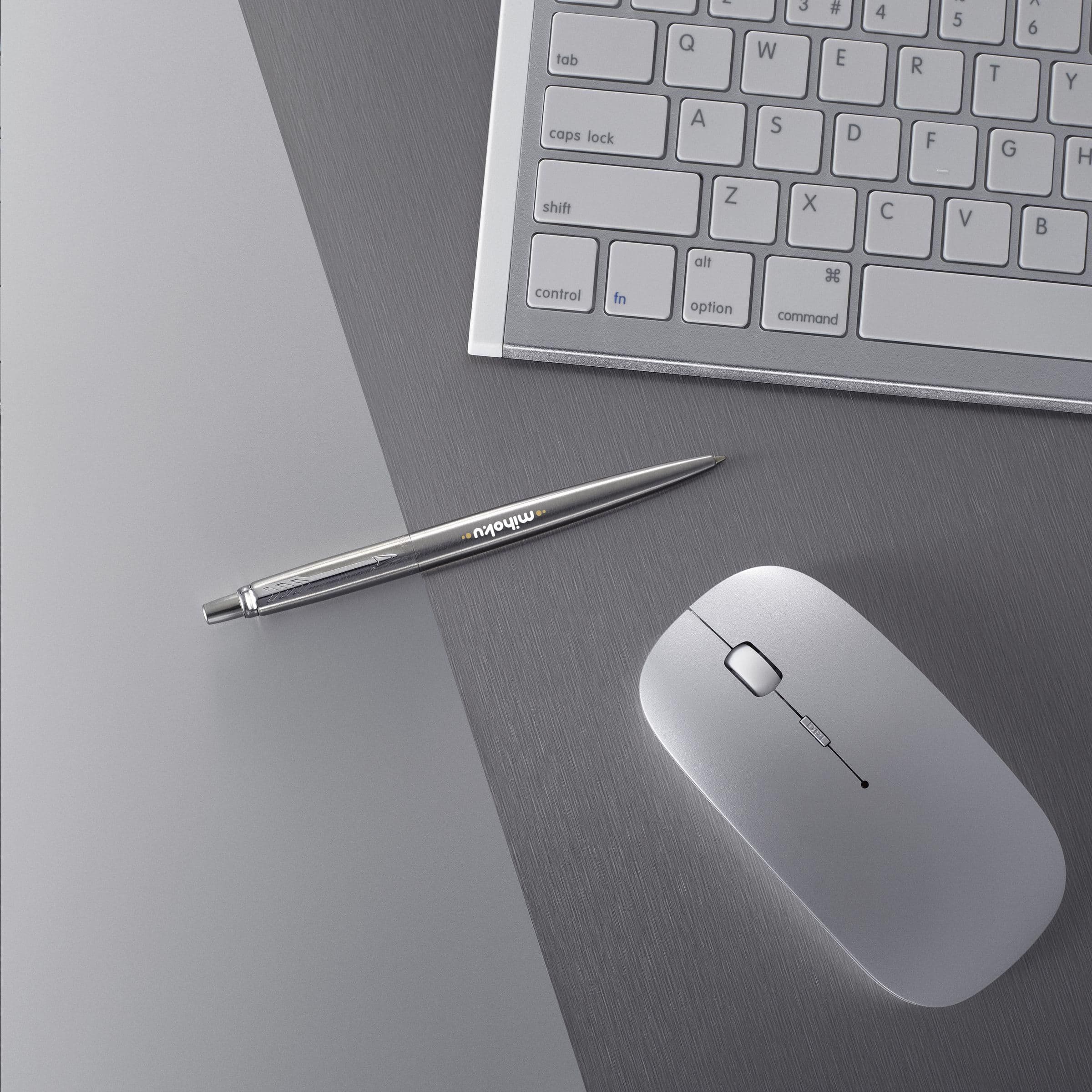 Parker Jotter Edelstahl Kugelschreiber - blau