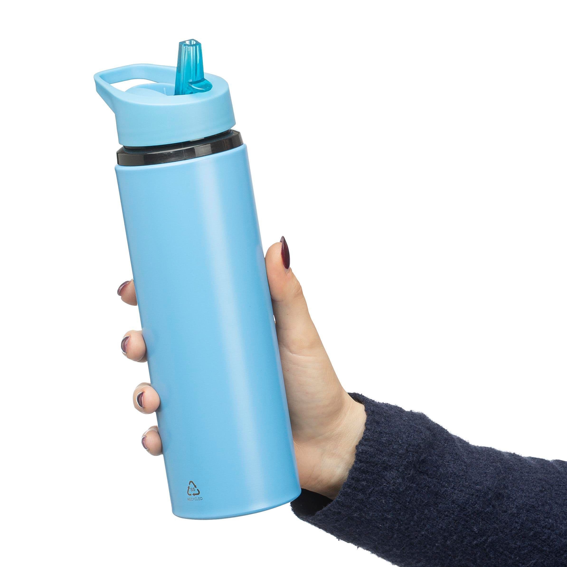 Recycelte Trinkflasche aus Edelstahl (500 ml) Zeno