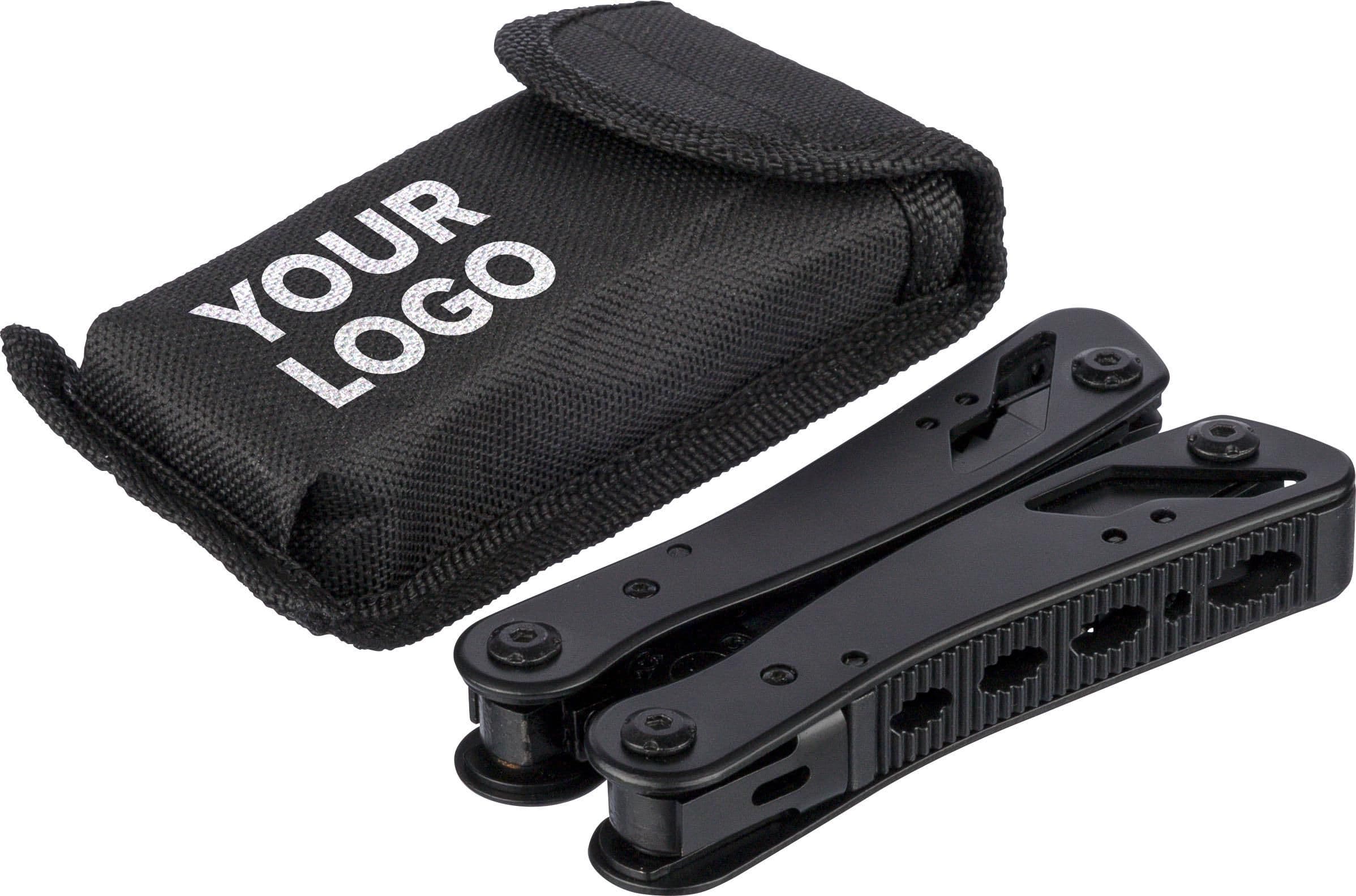 Schwarzes Aluminium-Multitool Ariane